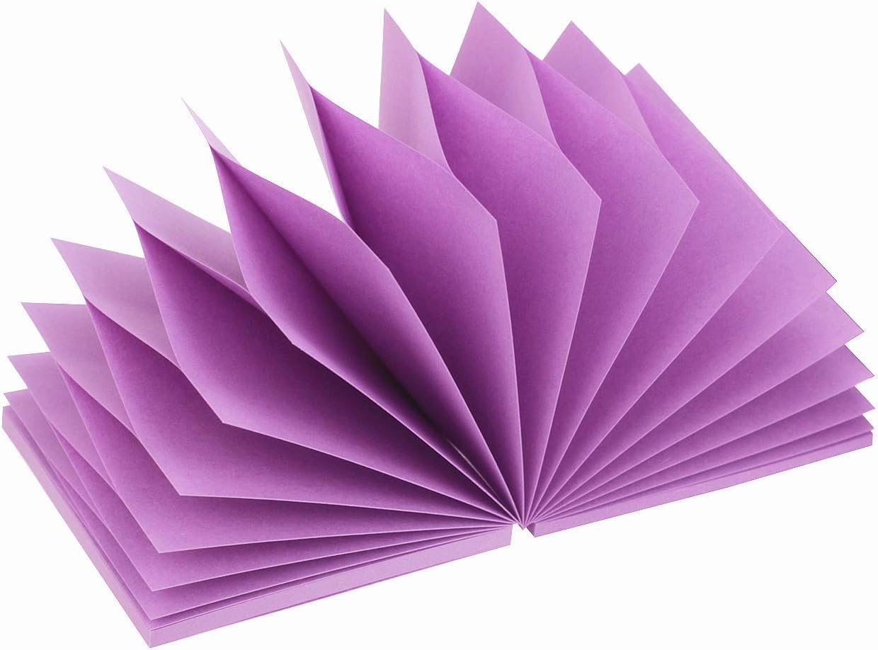 Early Buy Pop Up Sticky Notes 3x3 Refills Self-Stick Notes 12 Pads, 6 Bright Colors, 100 Sheets/Pad - Image 3