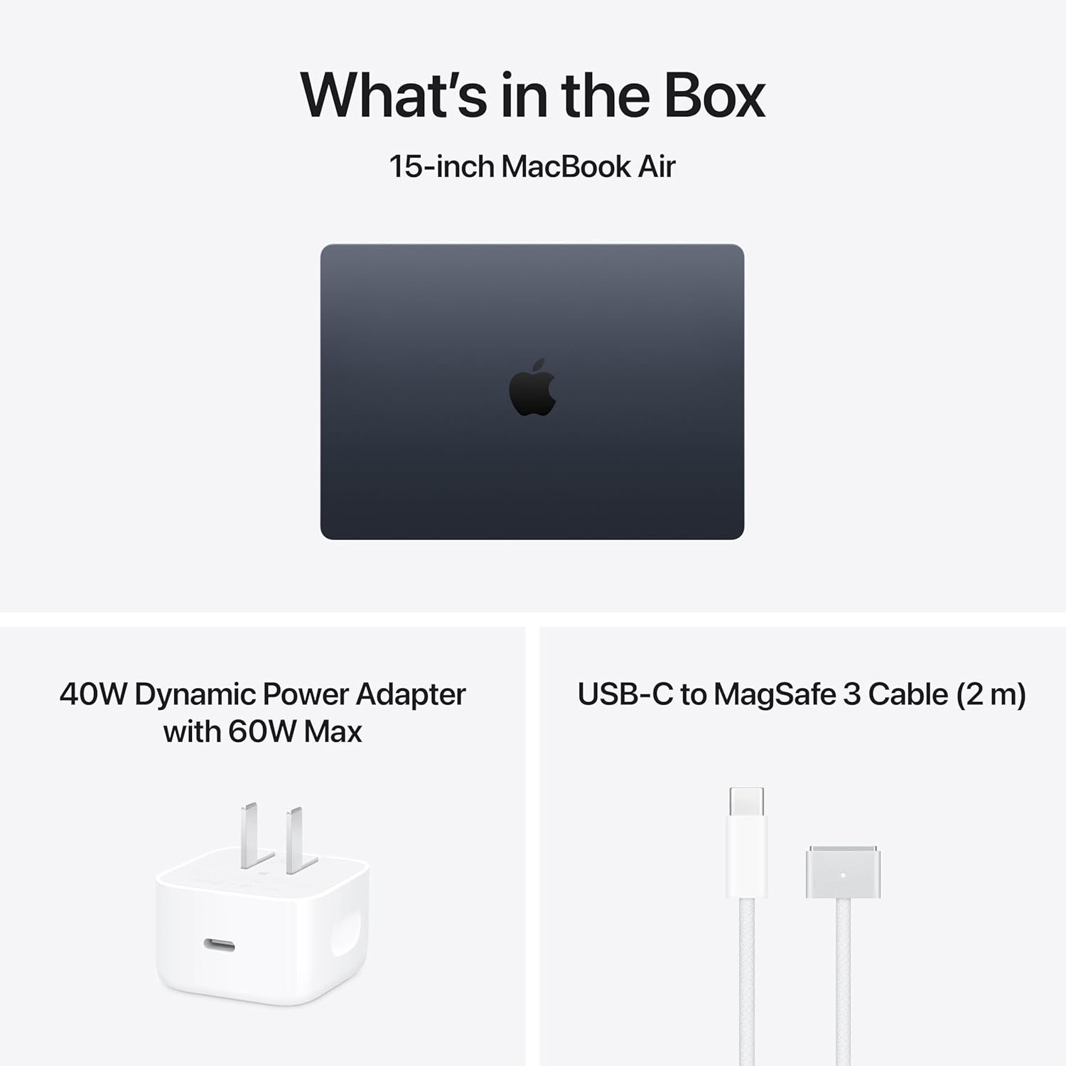 Apple 2026 MacBook Air 15-inch Laptop with M5 chip: Built for AI, 15.3-inch Liquid Retina Display, 16GB Unified Memory, 512GB SSD, 12MP Center Stage Camera, Touch ID, Wi-Fi 7; Midnight - Image 9