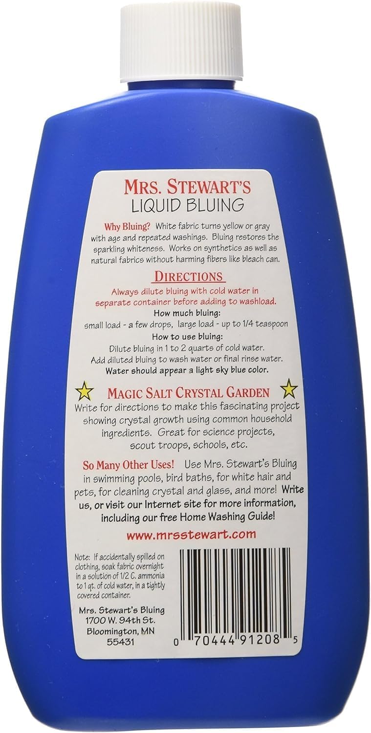 Mrs. Stewart's Concentrated liquid bluing , 8 ounce (Pack of 2) - Image 3