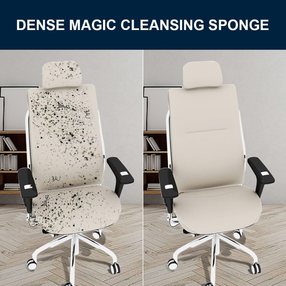 (50 Pack) Eraser Sponge SmilePowo Maigc Cleaning Sponge Eraser Melamine Sponges in Bulk Boat Eraser Multi Surface Scrubber Foam Cleaning Pads - Bathtub, Floor, Baseboard, Bathroom, Wall Cleaner - Image 5