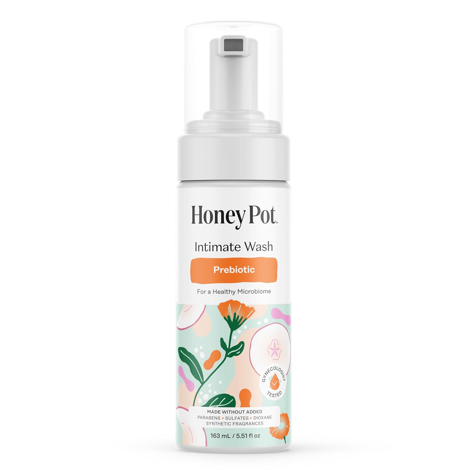 The Honey Pot Company - Feminine Wash - Prebiotic - Herbal Infused w/Aloe Vera, Apple Cider Vinegar, and Prebiotics - pH Balanced, Feminine Care for Sensitive Skin - 5.51 Fl Oz - Image 2