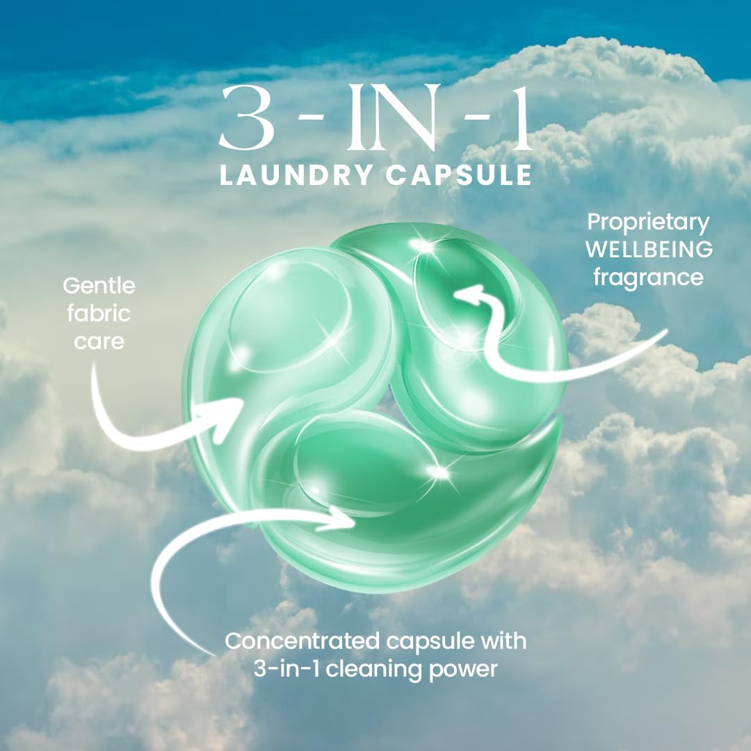 MNML Citrus Laundry Pods designed for Vitality & Wellbeing, Eco-Friendly Natural Laundry Detergent Pods for Sensitive Skin. No Waste, No Plastic, Natural Bio-Enzymes, Luxury Fragrance, 30ct Capsules - Image 4