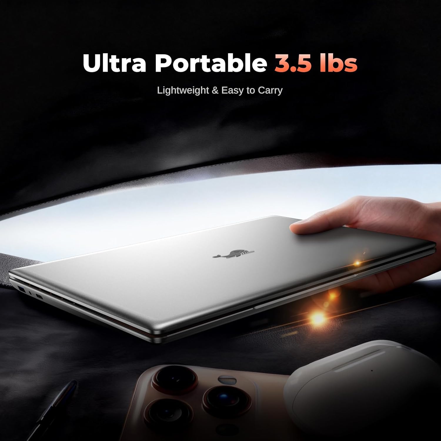 2026 Windows 11 Pro Traditional Laptop Computer, 16GB RAM 256GB SSD for Business Office Student School College, 15.6" FHD IPS Display, Lightweight Portable with Office 365, 4H Battery, 3.5 lbs - Image 6