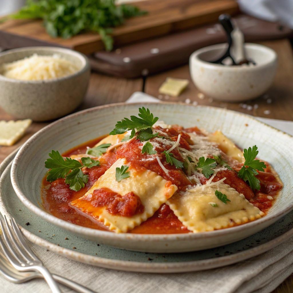 Amy's Frozen Meals, Pasta Bowl, Cheese Ravioli with Tomato Sauce, 9.5 oz. - Image 4