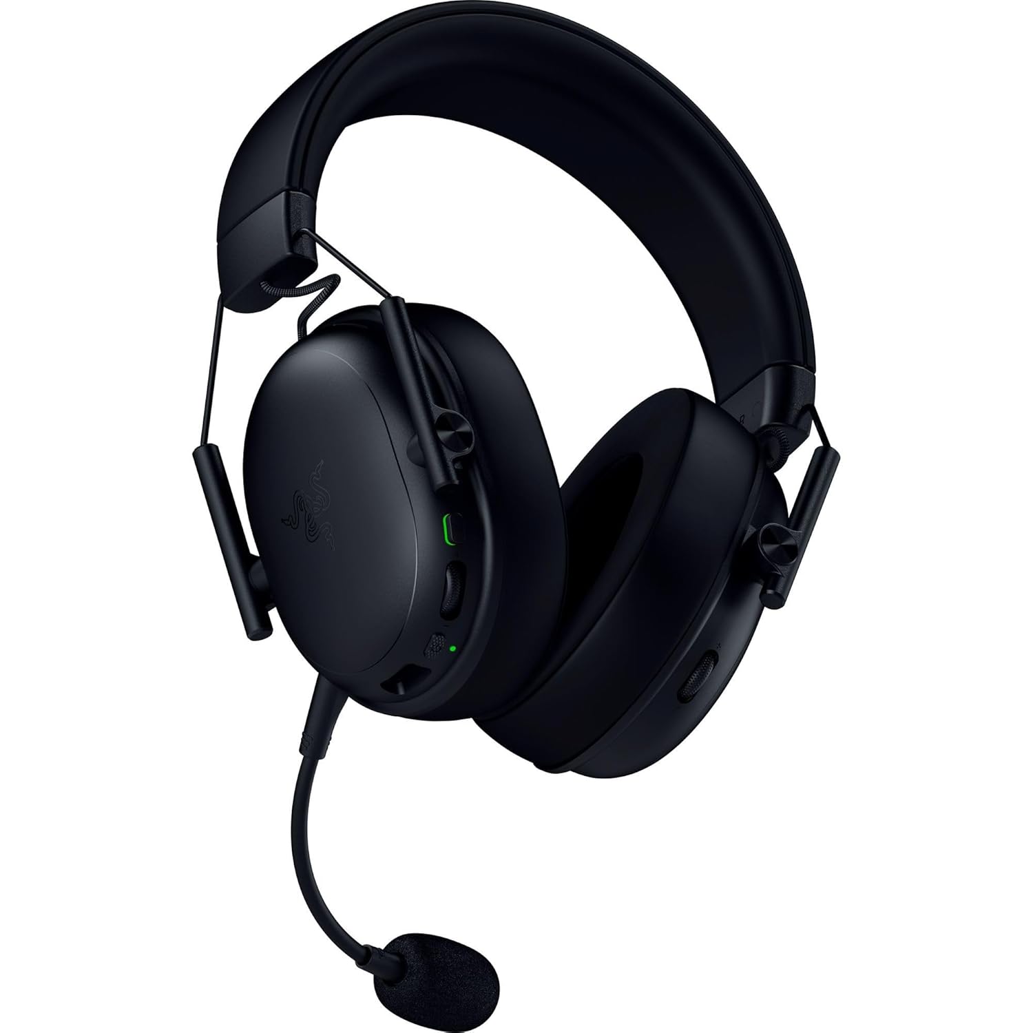 Razer BlackShark V3 Wireless Gaming Headset for PC: 50mm Drivers - Super Wideband Mic - 2.4 GHz, Bluetooth, USB - Works with Mac, PS5, Nintendo Switch, Smartphone - 70 Hr Battery - Black - Image 10