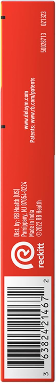 Delsym Maximum Strength Cough Suppressant, Over-the-Counter Medication for Cough, Fast Release Caplets with Dextromethorphan HBr, Cough Medicine for Adults Lasts Up to 8 Hours Day or Night, 20 Count - Image 9