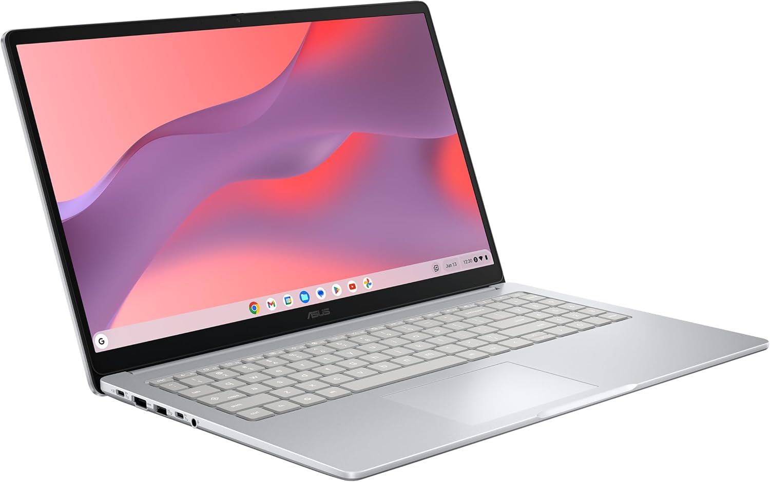 ASUS Chromebook CX15 Laptop, 15.6" FHD Anti-Glare Display, Intel® Processor N50, 128GB Storage, 8GB RAM, ChromeOS, Pure Grey, CX1505CTA-AS88F-PG - Image 2