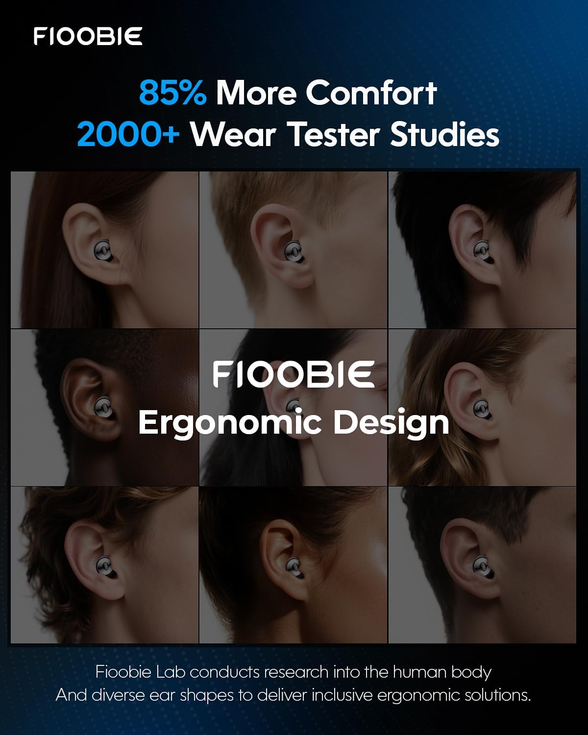 2026 Pro Ear Plugs for Sleeping, 46dB ASTM Certified Noise Cancelling Ear Plugs for Side Sleepers, 360° Pressure-Balanced, Snore & Noise Blocking with 6 Ear Tips, All-Day Comfortable Fit, Black - Image 7