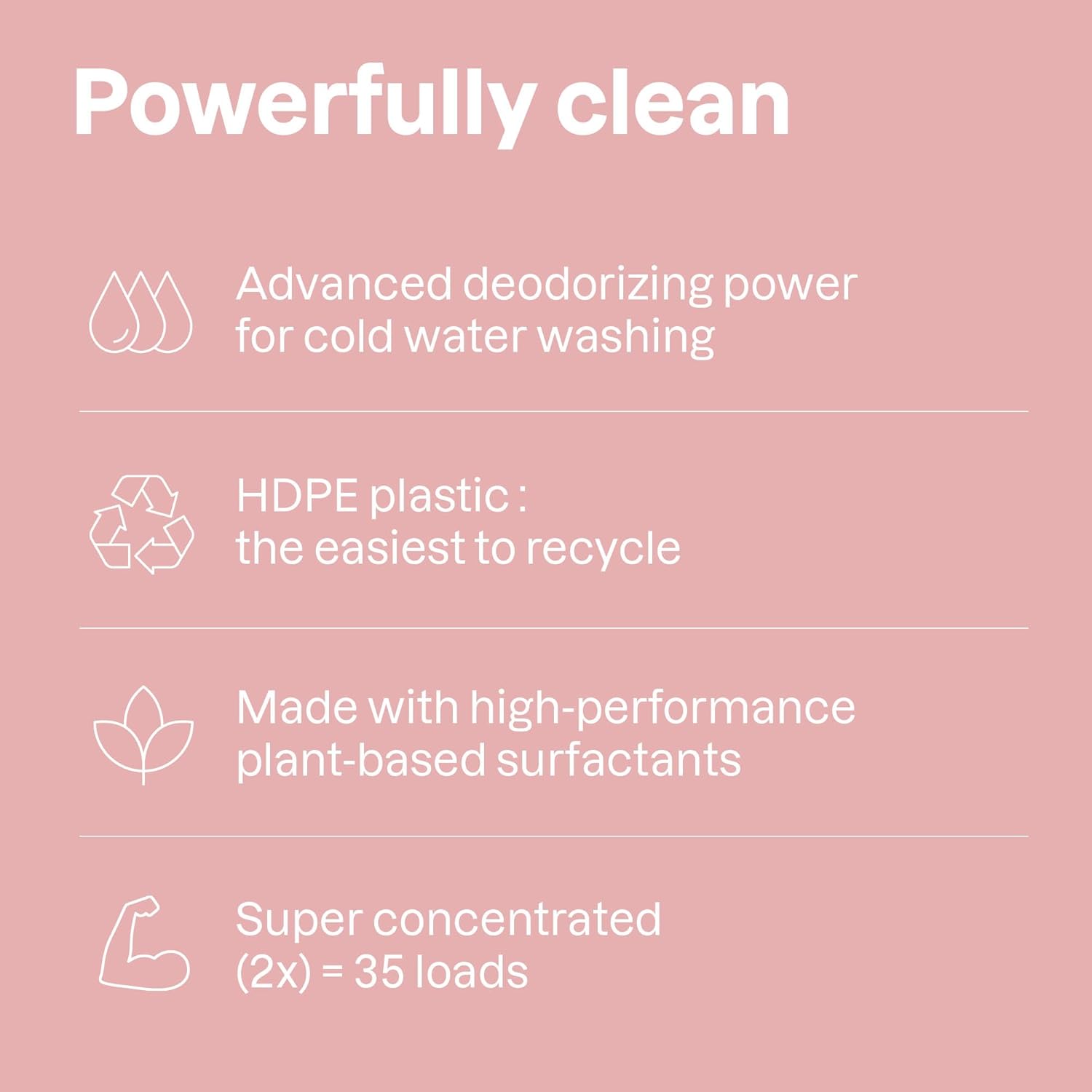ATTITUDE Baby Laundry Detergent, EWG Verified, Plant and Mineral-Based Formula, HE Compatible, Vegan Household Products, Unscented, 35 Loads, 35.5 Fl Oz - Image 4