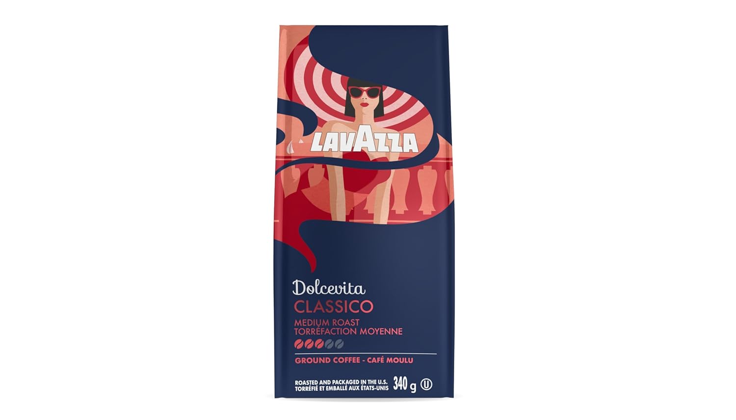 Lavazza Ground Coffee Classico 340g - Image 2