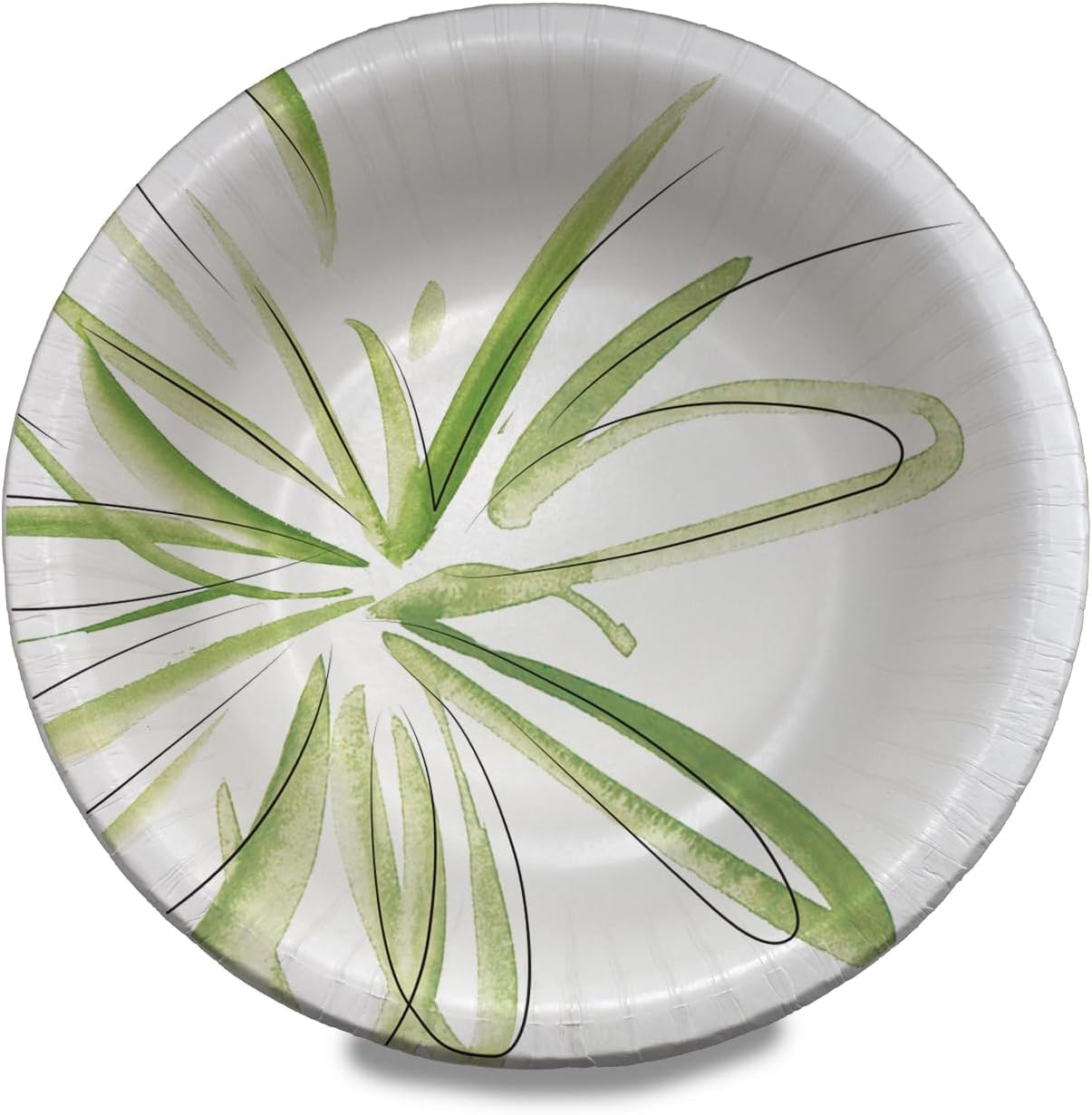 Amazon Basics Everyday Disposable Paper Bowls, 10 oz, Microwave Safe, Soak Proof, White, 70 Count - Image 2