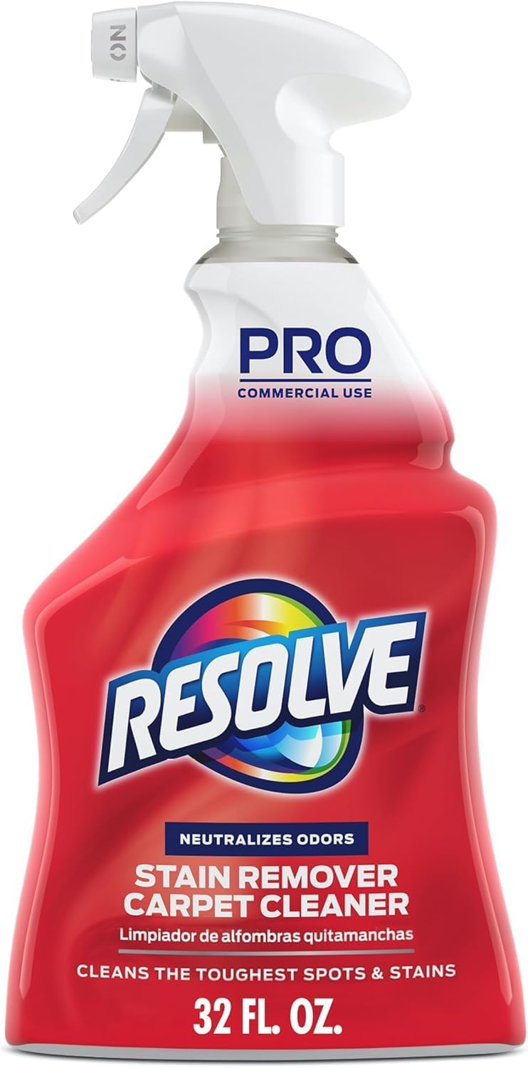 Resolve Professional Strength Spot and Stain Carpet Cleaner, Carpet Cleaner, Carpet Cleaner Solution, 32 Fl Oz - Image 3