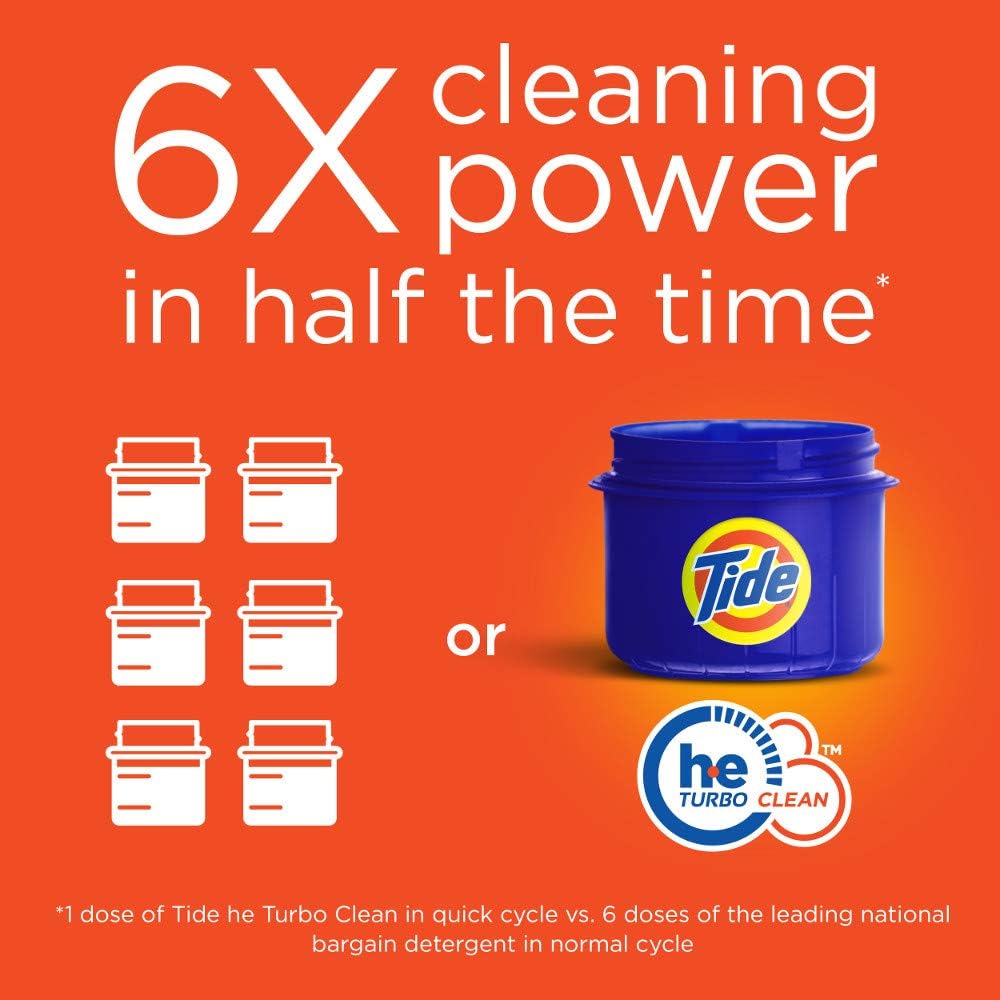 Tide HE Liquid Laundry Detergent, Spring & Renewal, 46 Ounce - Image 6