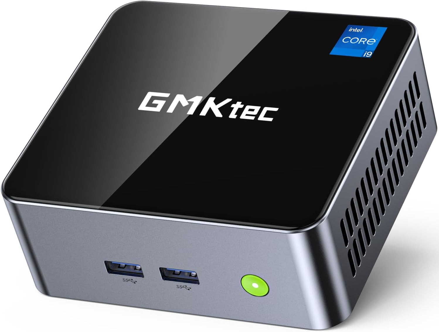 GMKtec Mini Desktop Computer, M3 Intel Core i5 12450H (8C/12T, up to 4.40GHz) Mini PC 16GB DDR4 (8GB*2) 512GB SSD, 2X HDMI 4K, 4X USB 3.2, USB-C, WiFi 6, BT 5.2, RJ45 2.5G Black - Image 2