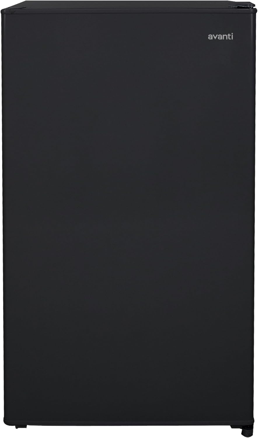 Avanti 3.3 Cu. Ft. Mini Fridge Compact Refrigerator with Adjustable Temperature, Removable Shelves, Chiller Compartment wiith Flush-Back Design, 3.3 cu.ft., Black - Image 3