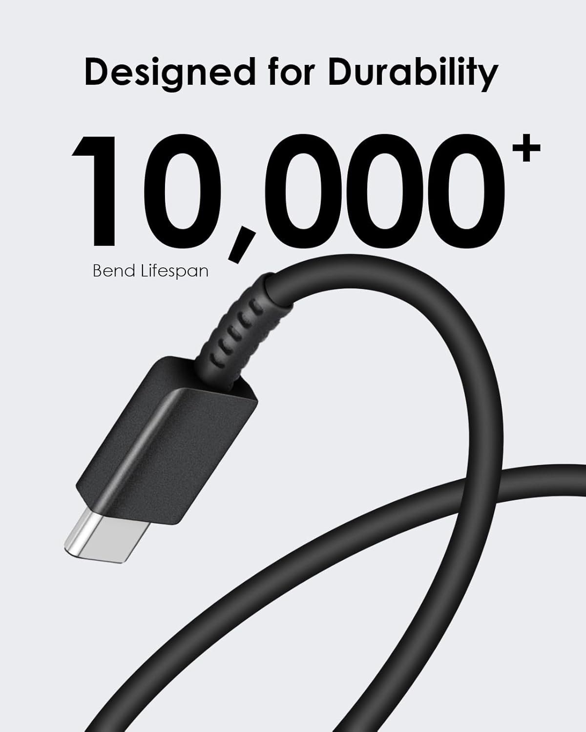 AISNI USB C Charger, 2 Pack 25W Type C Charger Fast Charging with USBC Chargers Cable 6 FT Android Phone Charge for Galaxy S25/ /S24/S23+/S22/S21/S20/Phone 17 16 15 Pro Max 16 15 Plus-Black - Image 6