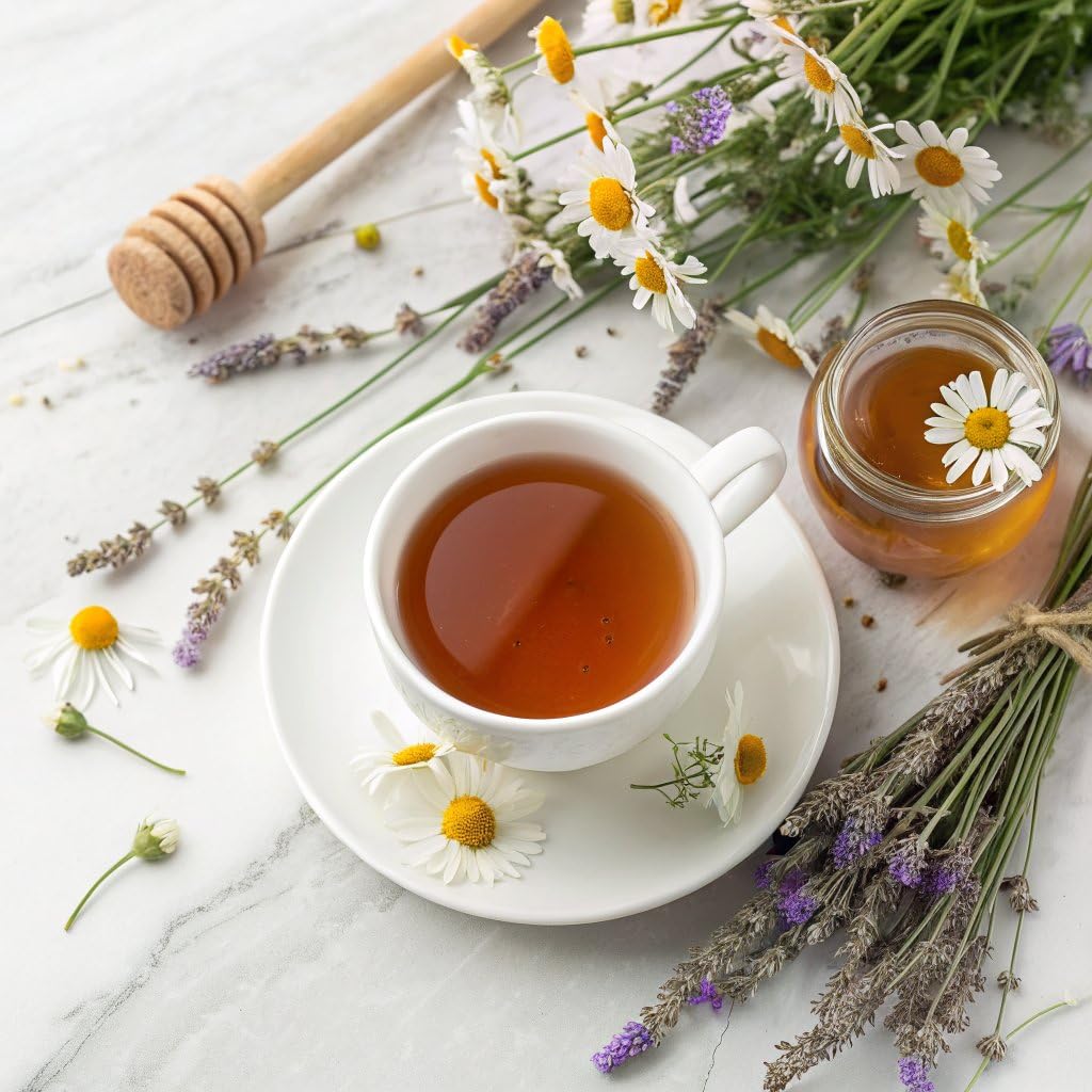 Traditional Medicinals Organic, Chamomile & Lavender - Chamomile Tea Supporting Stress Relief and Relaxation - Kosher, Non-GMO, Caffeine-Free, Compostable - 16 Tea Bags - Image 4