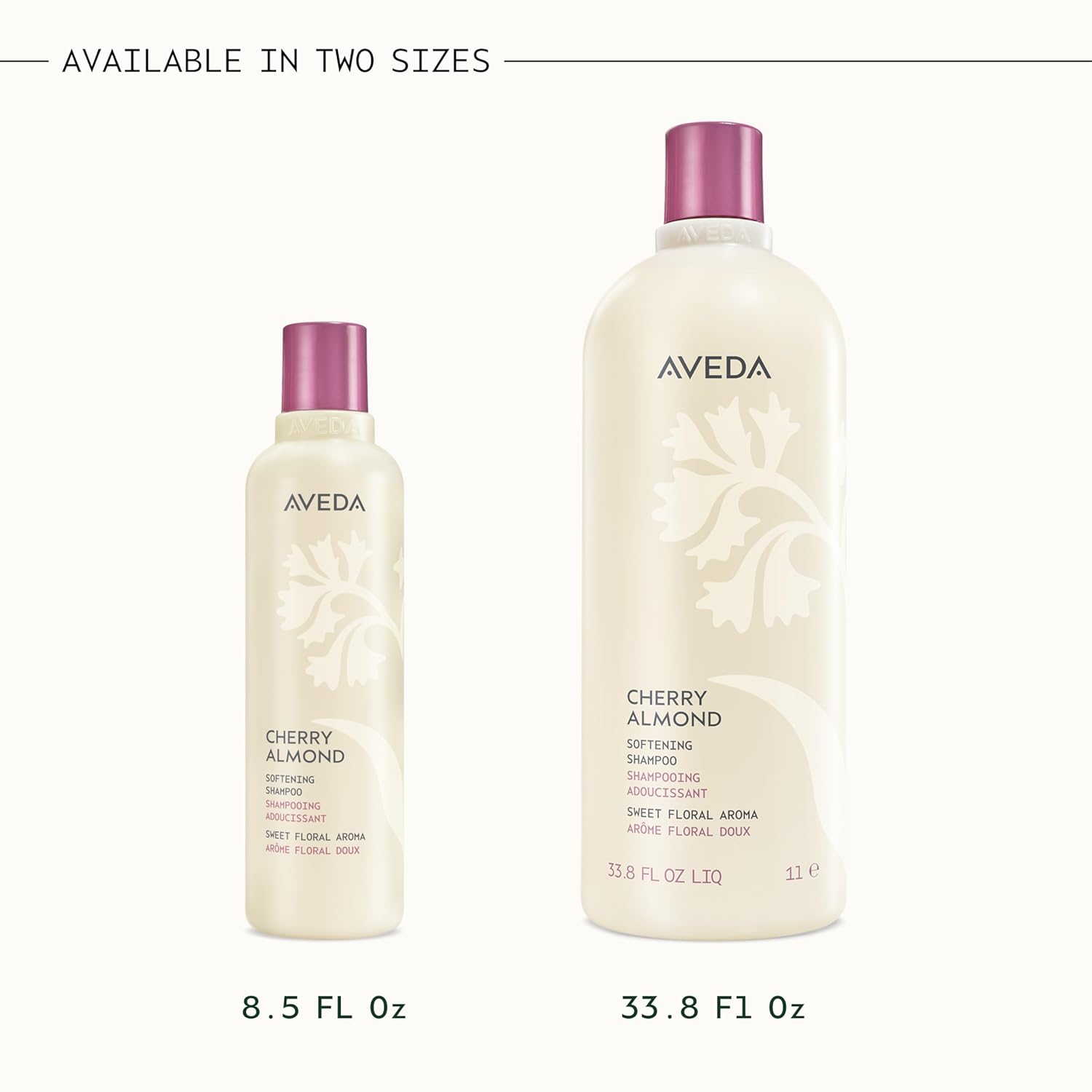 Aveda Cherry Almond Softening Shampoo | Adds Softness and Shine | for Normal to Dry Hair | 97% Naturally Derived* | Silicone Free | Iconic Cherry Almond Aroma of Tonka, Orange, Ylang Ylang - Image 10