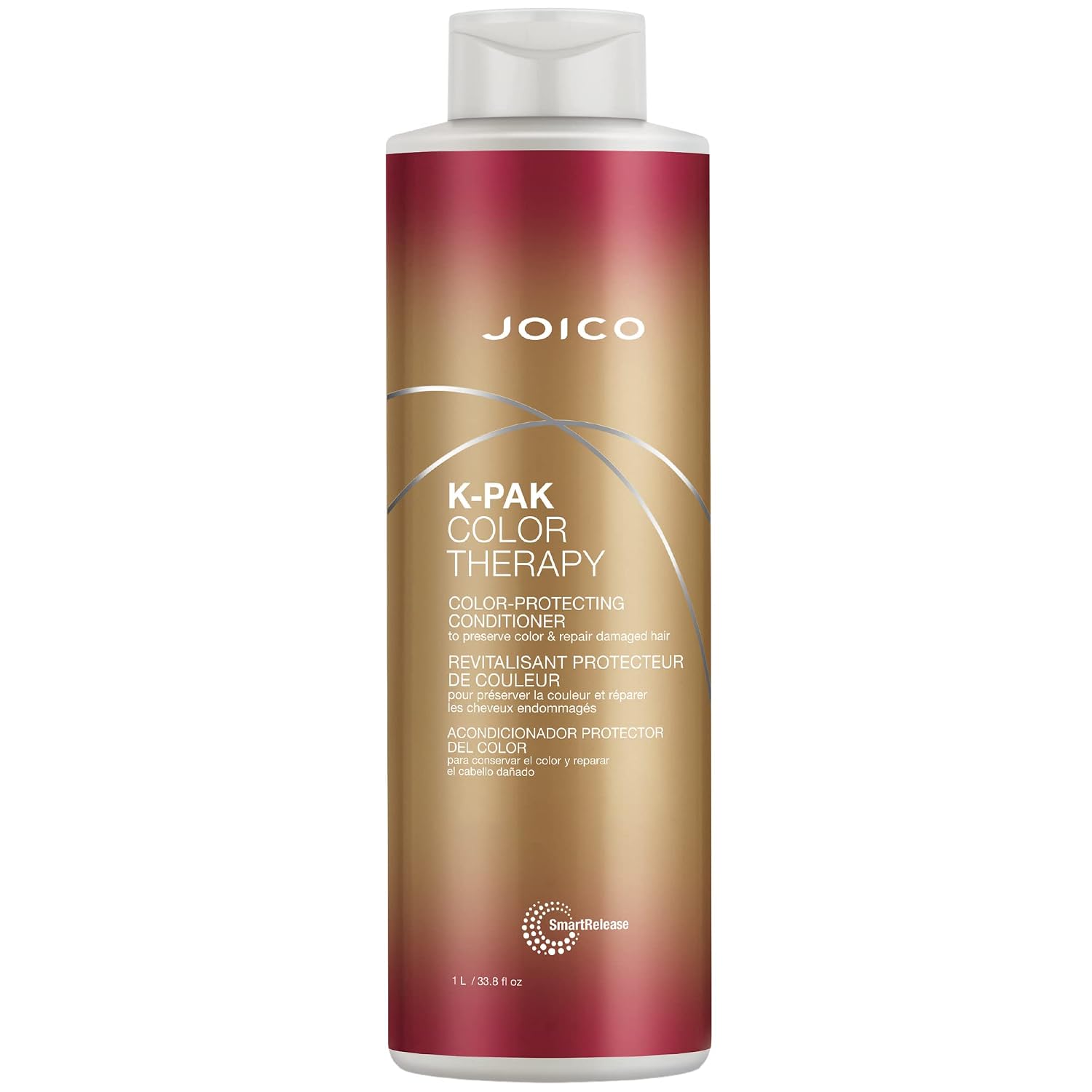 Joico K-PAK Color Therapy Color-Protecting Conditioner | For Color-Treated Hair | Boost Shine | Improve Elasticity | Repair Breakage | Rebuild Damaged Hair | With Keratin & Argan Oil - Image 2