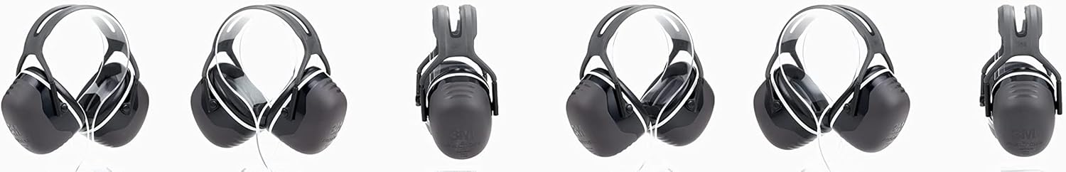 3M PELTOR Ear Muff Hearing Protection, X5 Series, Noise Protection NRR 21 dB, Construction, Manufacturing, Automotive - Image 6