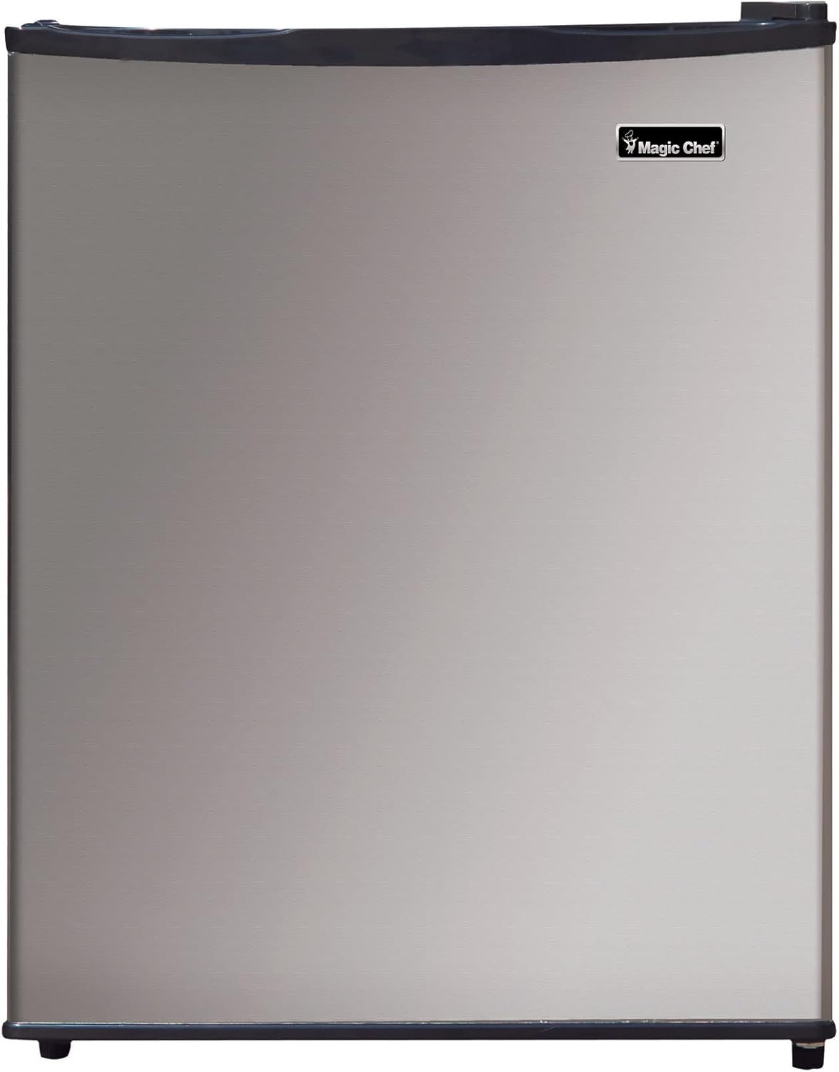 Magic Chef Energy Star 2.4 Cu. Ft. Mini All-Refrigerator with Stainless Steel Door, MCAR240SE2 - Image 2