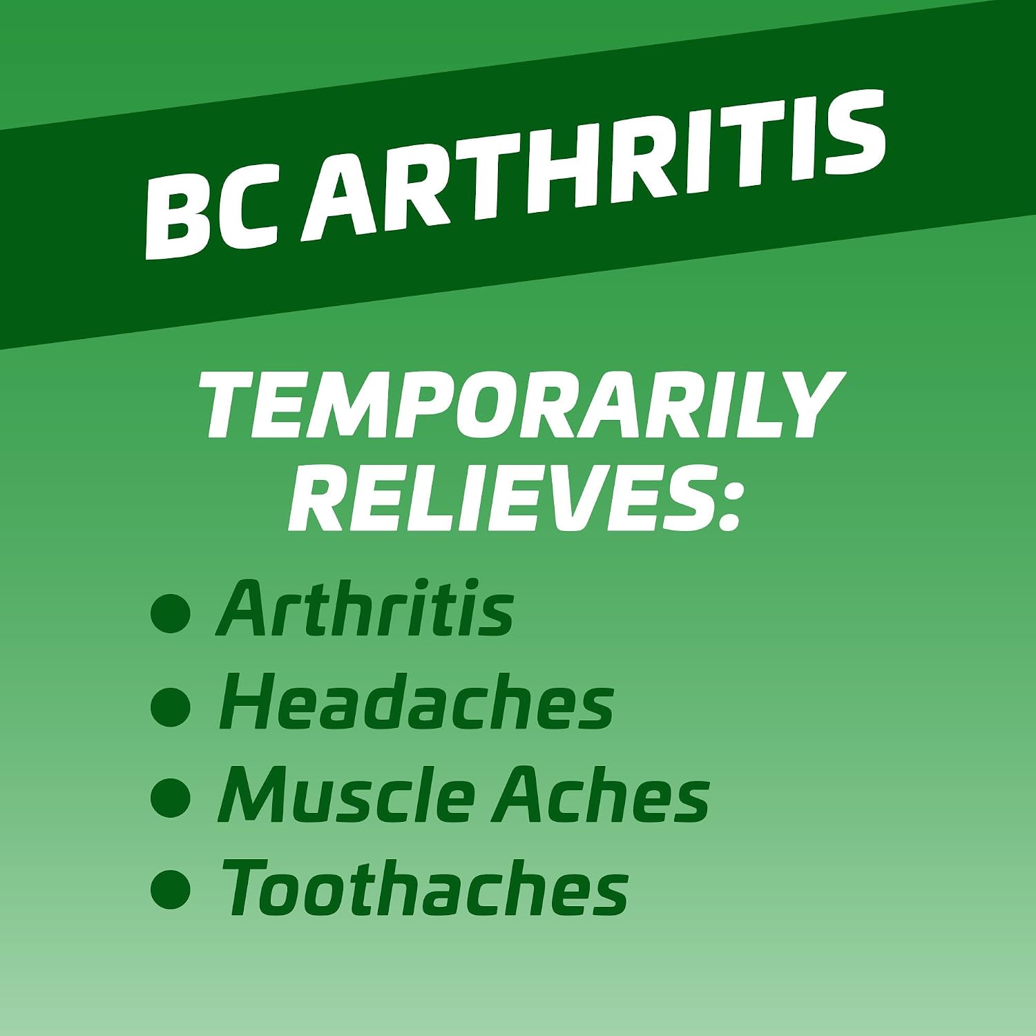 BC Pain Relief Powder, Arthritis Pain, 50 ct (Pack of 1) - Image 4