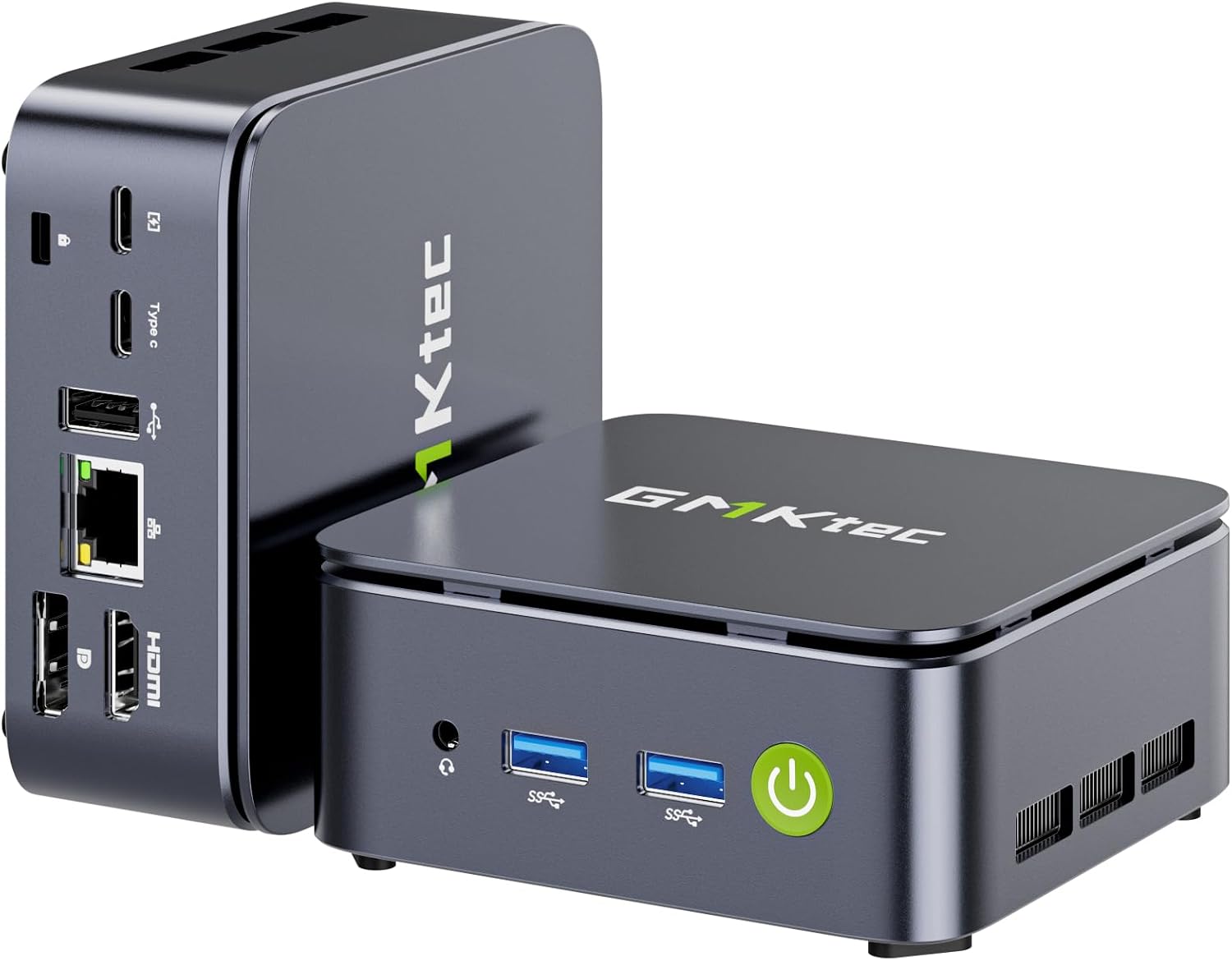 GMKtec Mini PC Computer, G10 Ryzen 5 3500U (Beats N150/4300U/3200U), 16GB RAM 256GB SSD 2.5GbE NIC LAN Desktop Office Home Business HTPC, Triple 4K Display, WiFi, BT, USB-C, DP, Type-C PD, HDMI 2.1 - Image 2
