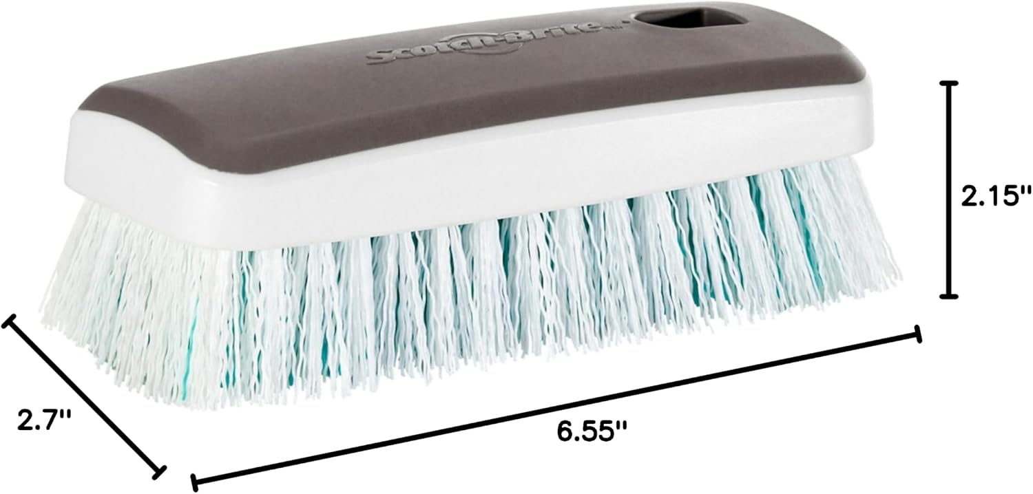 Scotch-Brite Deep Clean Brush, For Tile Floors and Walls, Shower Doors, Tubs, and More - Image 15
