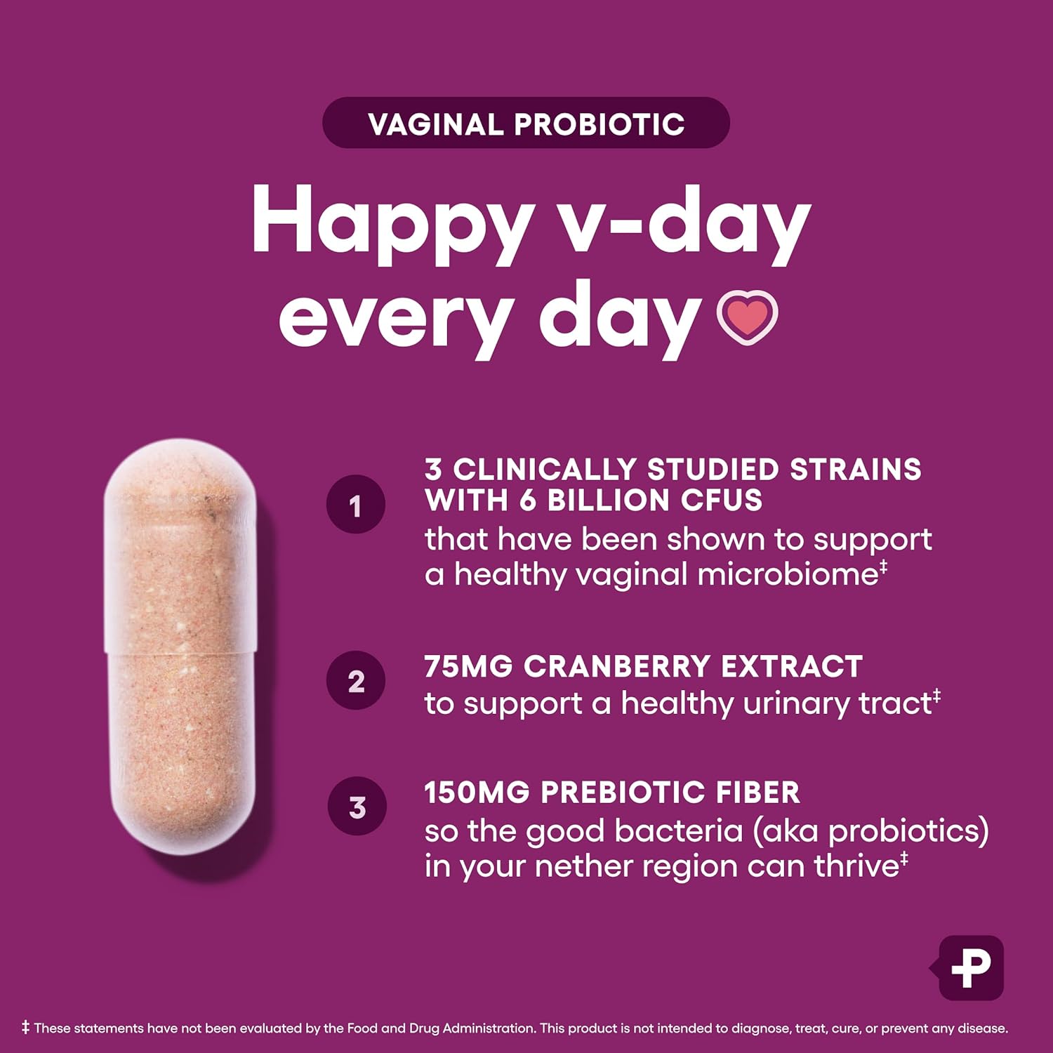 Physician's CHOICE Vaginal Probiotics for Women - pH Balance, Odor Control, Yeast Balance, Vaginal Flora & Feminine Health - 6B CFU with Organic Prebiotics and Cranberry Extract - 30 CT - Image 4