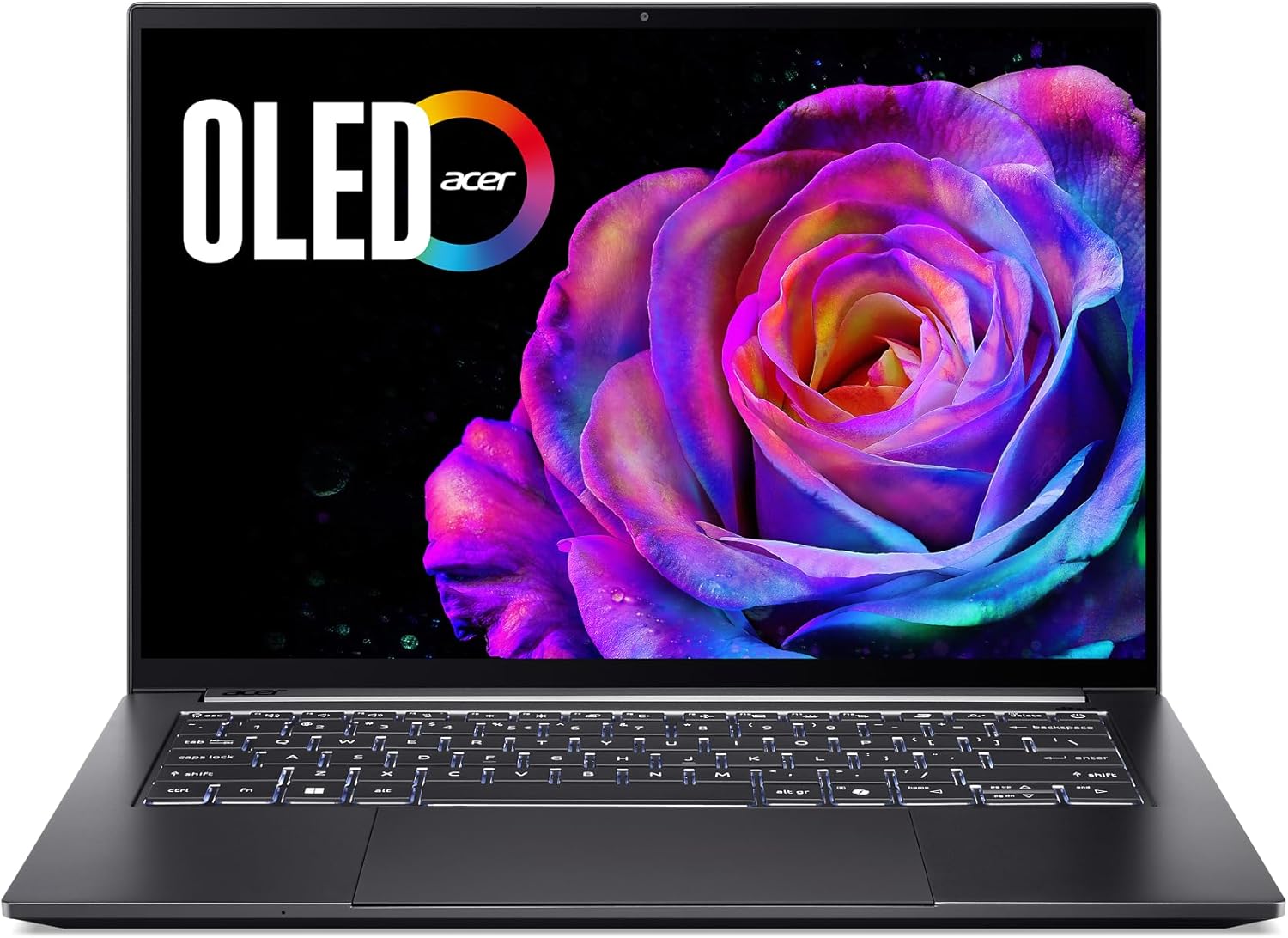 acer Swift X 14 AI Copilot+ PC | 14.5" 3K OLED Gorilla Glass 120Hz Touch Display | AMD Ryzen AI 7 350 Processor | NVIDIA GeForce RTX 5060 | 32GB LPDDR5X | 1TB SSD | Haptic Touchpad | SFX14-61G-R1HV - Image 2