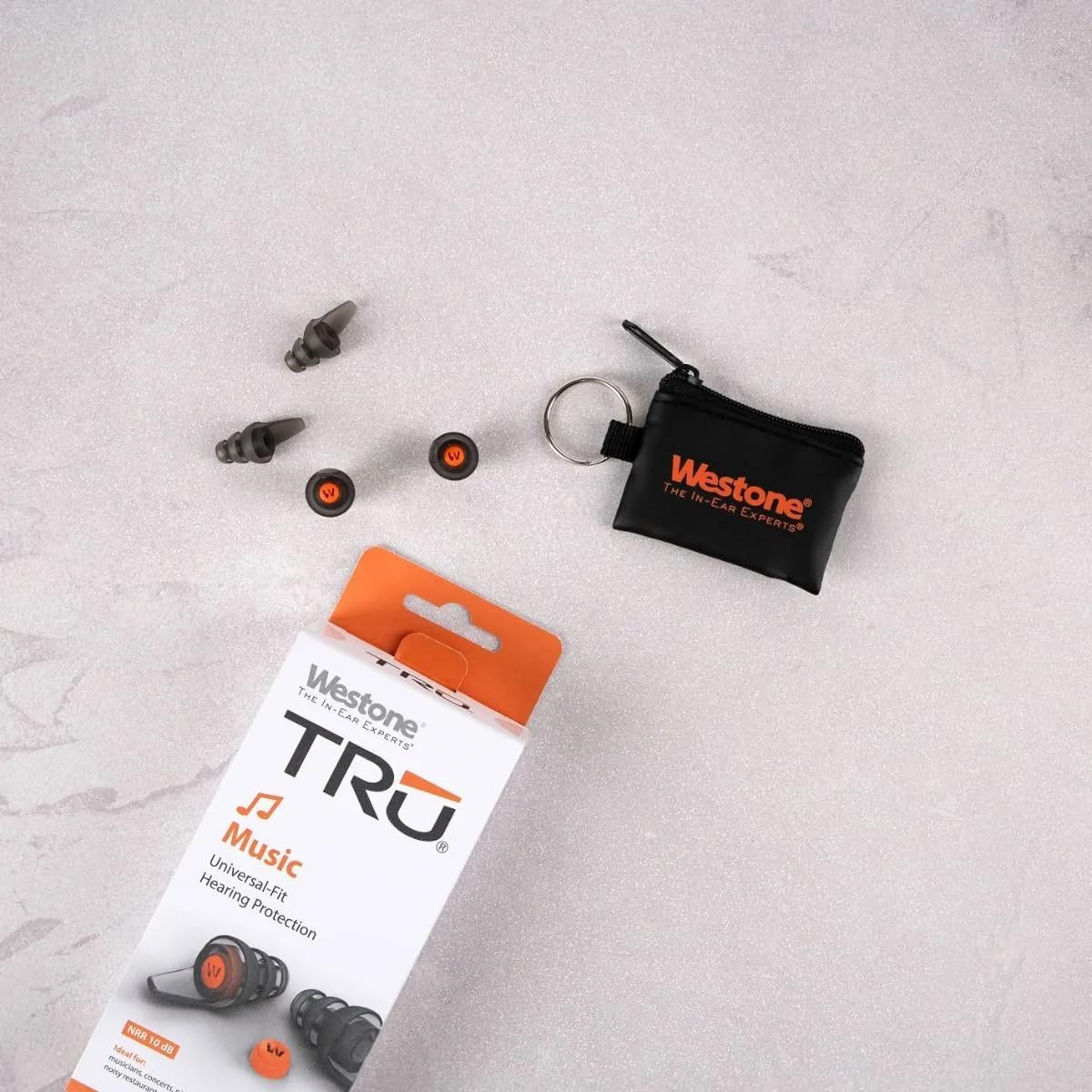 Westone TRU Music Earplugs – Reusable High-Fidelity 10 dB Earplugs for Concerts & Musicians, Universal Fit with Acoustic Filters – Clear, Balanced Sound for Live Concerts, Clubs, DJs, Music Lovers - Image 4
