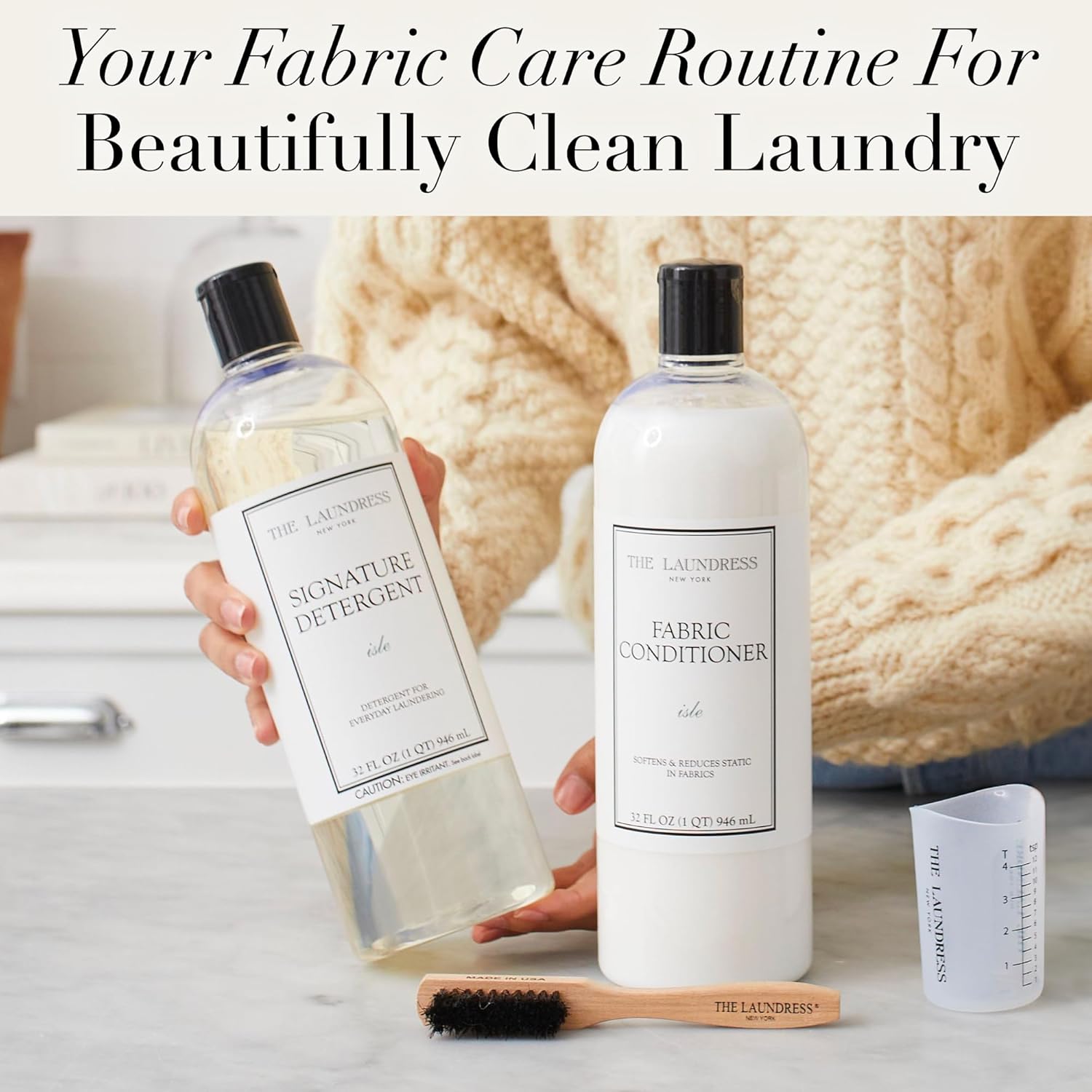 The Laundress Signature Isle Detergent, Coastal Inspired Scent, Concentrated Laundry Detergent Liquid, Tough on Stains, Isle Scent, 32 oz. - Image 9
