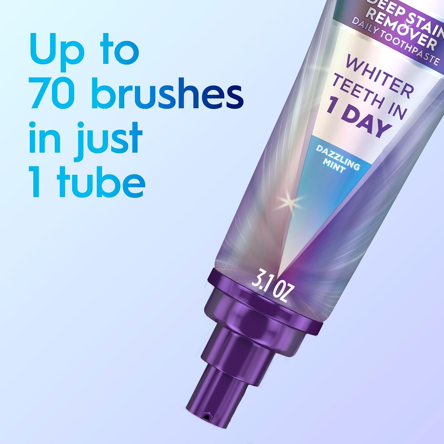Crest 3DWhite Brilliance Deep Stain Remover Dazzling Mint Toothpaste - 3.1oz - Image 8