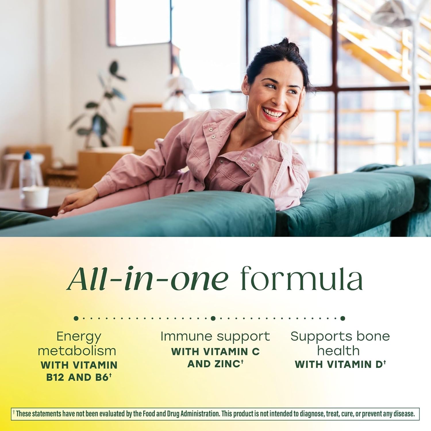 MegaFood, Women Over 40 One Daily, Daily Multivitamin and Mineral Dietary Supplement with Vitamins C, D, Folate, Biotin and Iron, Non-GMO, Vegetarian, 90 tablets (90 servings) - Image 5