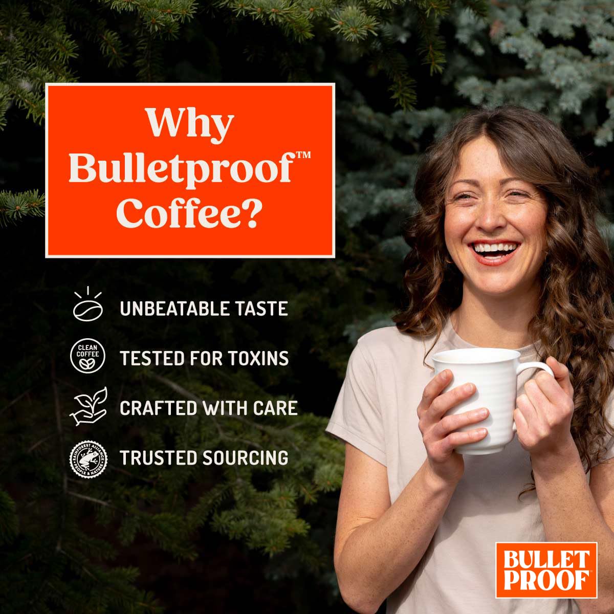 Bulletproof Original Medium Roast Ground Coffee, 100% Arabica Coffee, Tested for Toxins, Clean Coffee Sustainably Sourced, 12 Ounces (3 Pack) - Image 5
