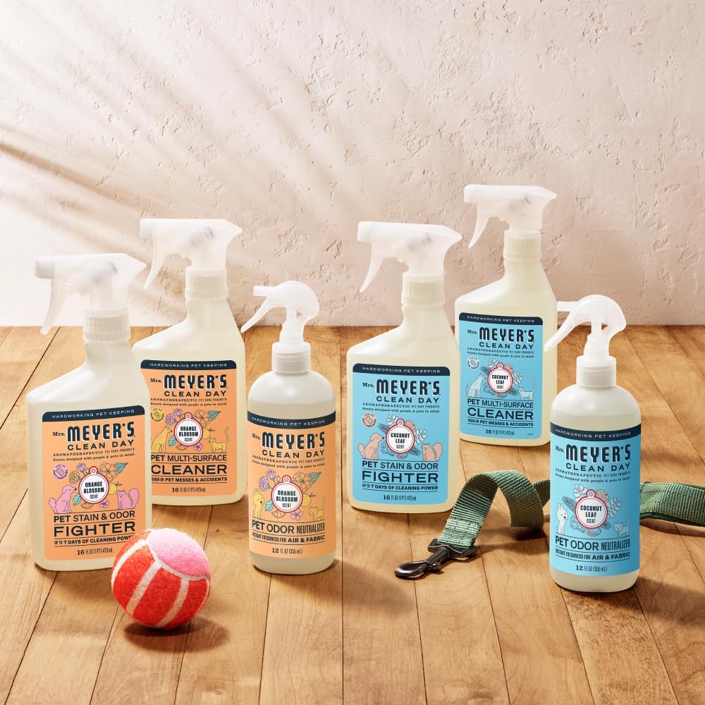 MRS. MEYER'S CLEAN DAY Pet Odor Neutralizer, Coconut Leaf Scent, 12oz - Image 7