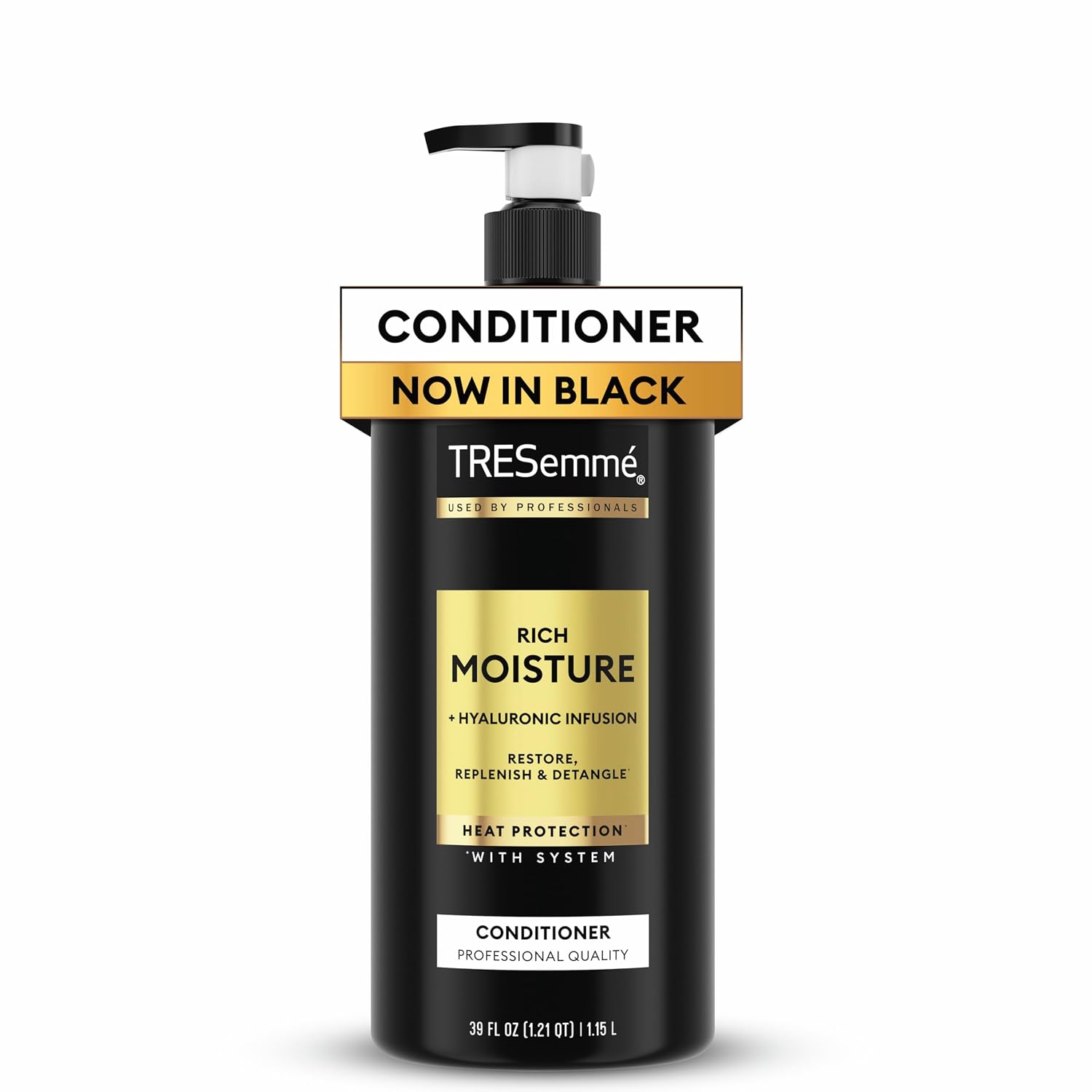 TRESemmé Rich Moisture Moisturizing Conditioner with Pump for Dry Hair Formulated With Pro Style Technology 39 Fl Oz - Image 5