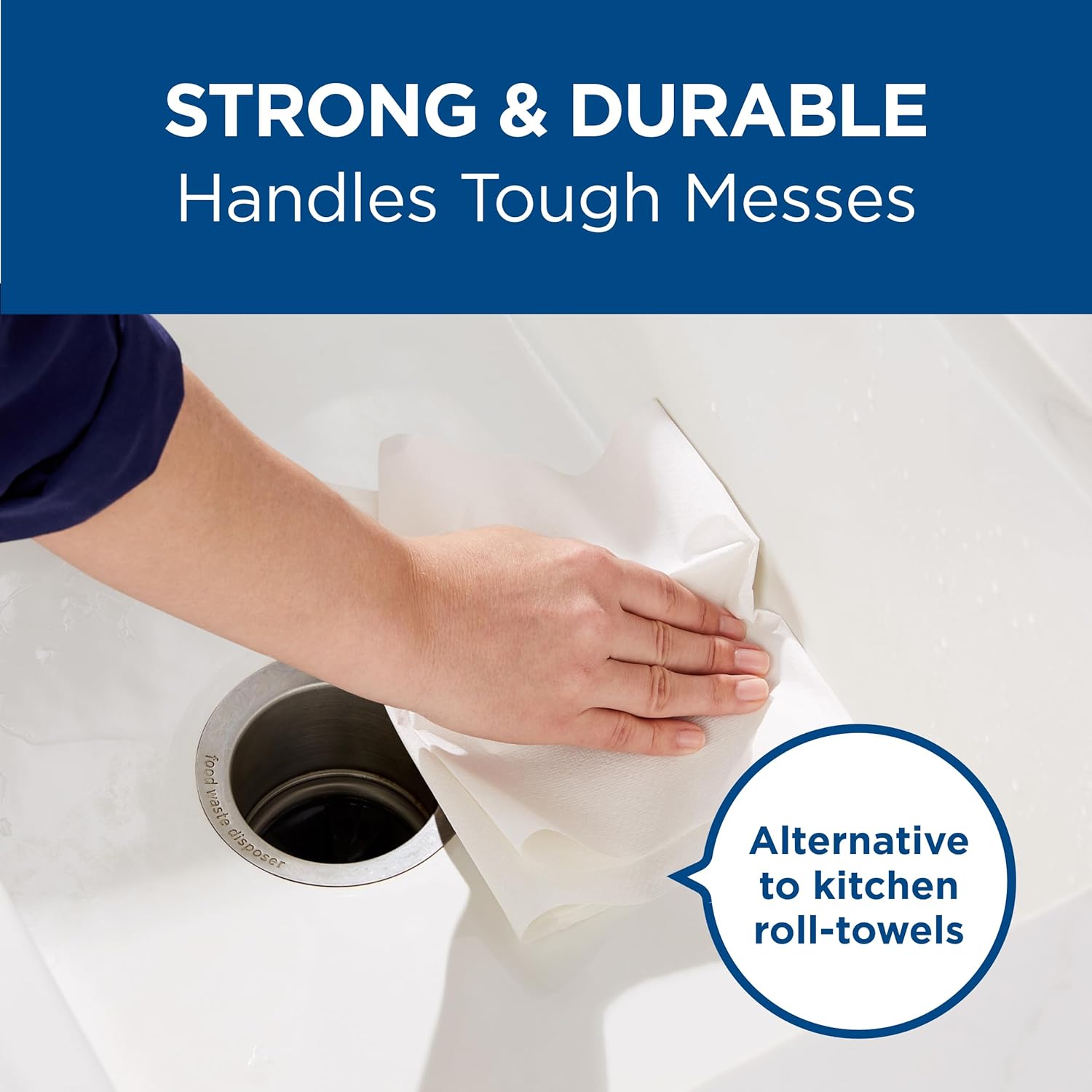 SofPull Centerpull Regular by Georgia-Pacific PRO Premium Paper Towel Dispenser Refills, White, 324 Sheets Per Roll, 6 Rolls Per Case, 28124 - Image 3