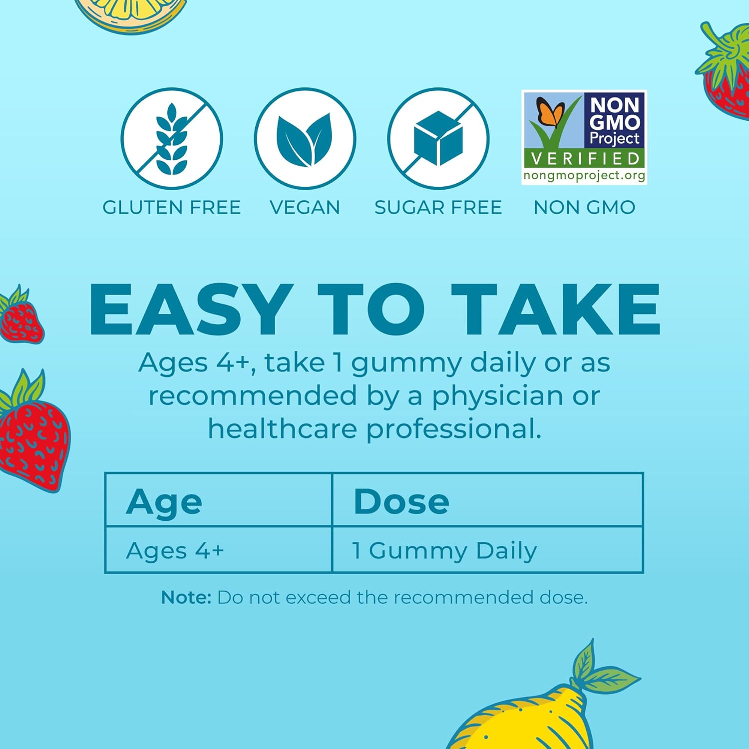 MARYRUTH'S Kids Vitamins | Multi | Sugar Free | 2 Month Supply | Kids Multivitamin Gummies for Ages 2+ | Vegan | Only 1 Gummy a Day | 60 Count - Image 9