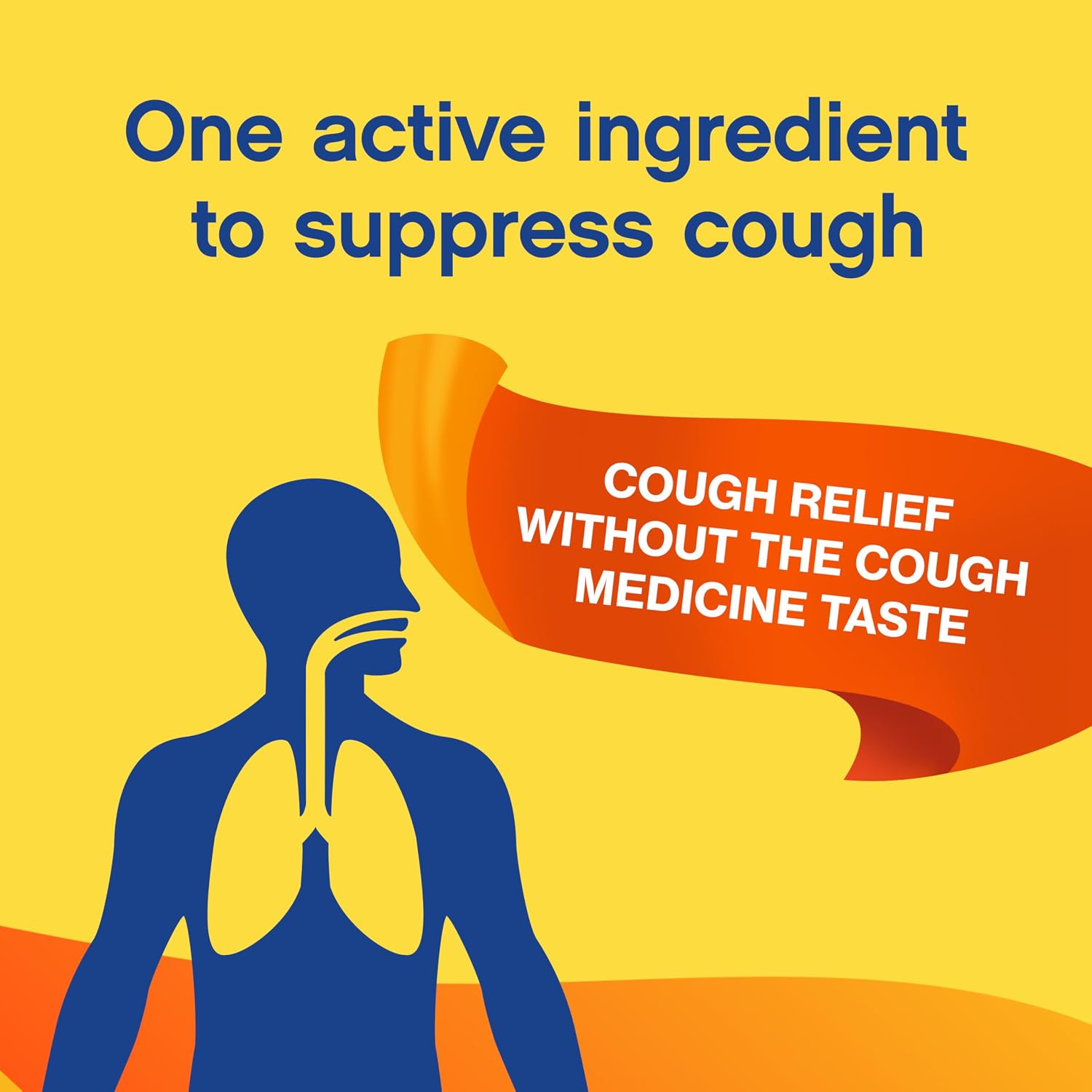 Delsym Maximum Strength Cough Suppressant, Over-the-Counter Medication for Cough, Fast Release Caplets with Dextromethorphan HBr, Cough Medicine for Adults Lasts Up to 8 Hours Day or Night, 20 Count - Image 4