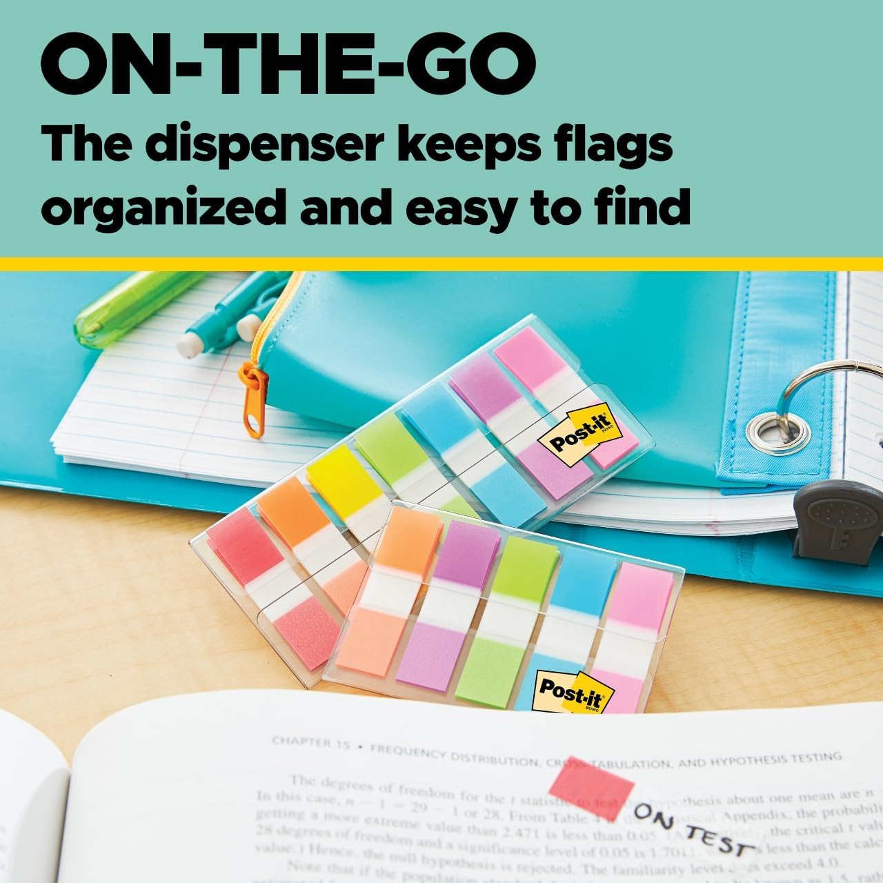 Post-it Flags and Tabs Value Pack, Ultimate Business and Study Pack, 956 Various Flags for Organization (683-AVP-SIOC) - Image 7