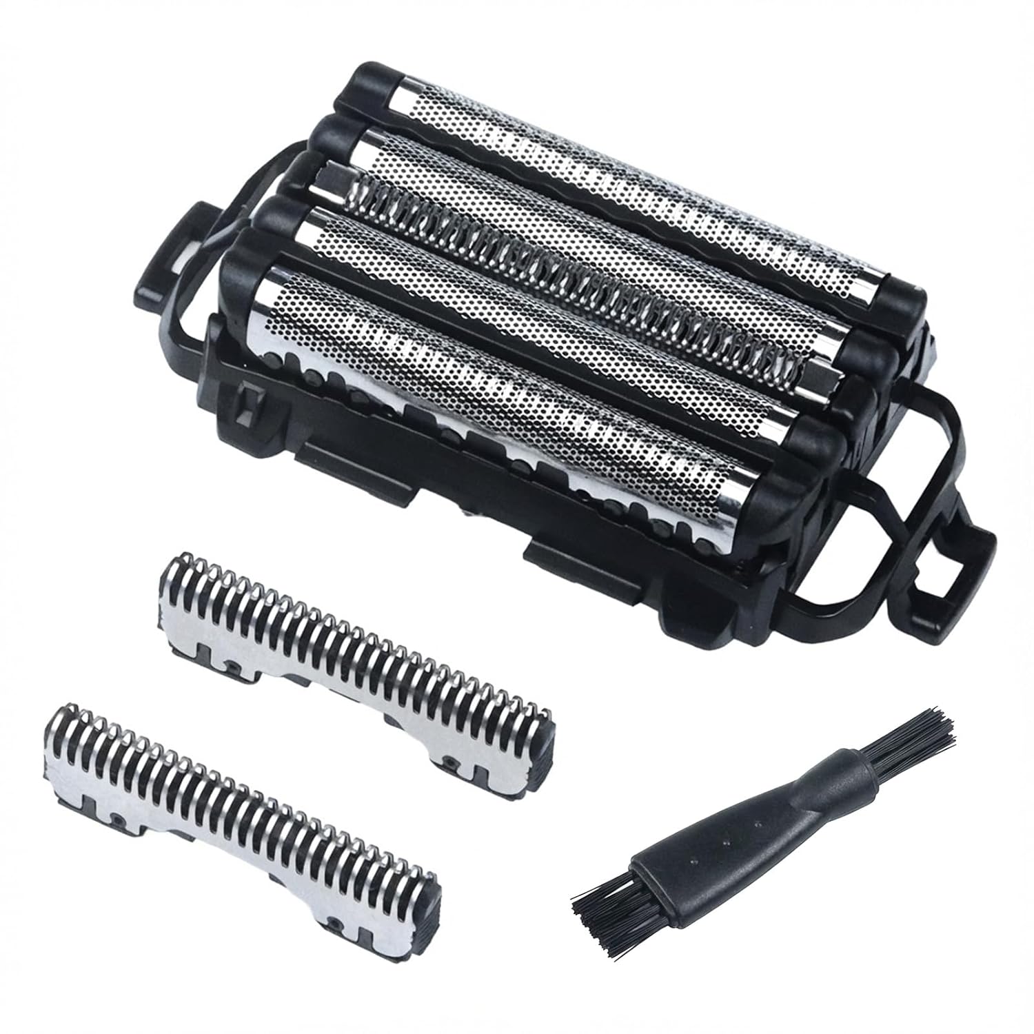 Replacement Blades and Foil for Panasonic ARC5 5-Blade Shavers, Compatible with WES9032P ES9032 ES9034 ES9036 ES9038, Fits Models ES-LV61, ES-LV65, ES-LV67, ES-LV95, ES-LV97 (+ 1 Cleaning Brush) - Image 2