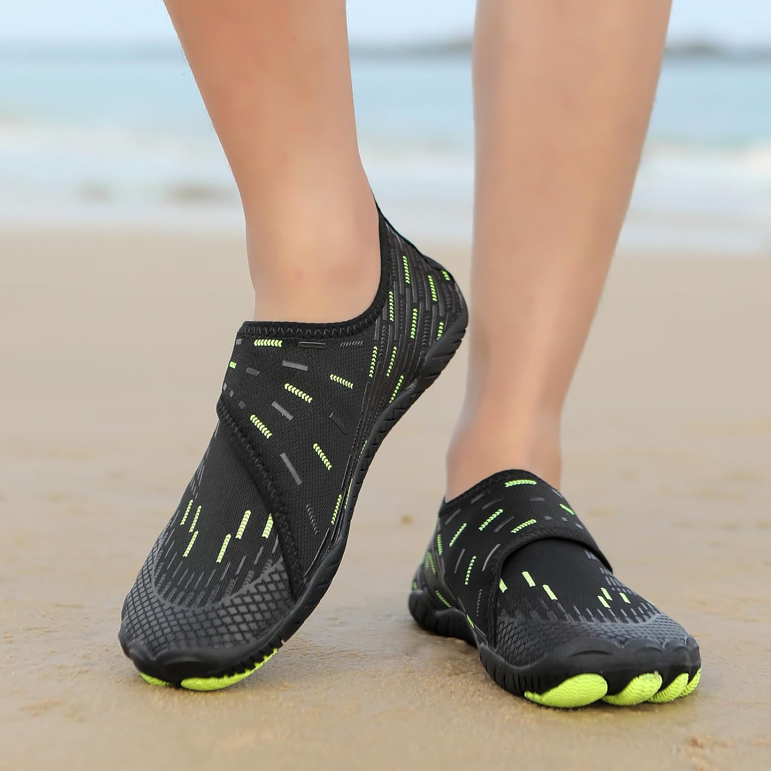 Water Shoes Mens Womens Quick-Dry Barefoot Swim Beach Pool Shoes Aqua Yoga Socks for Hiking Walking Diving Surf Outdoor Water Sports - Image 3