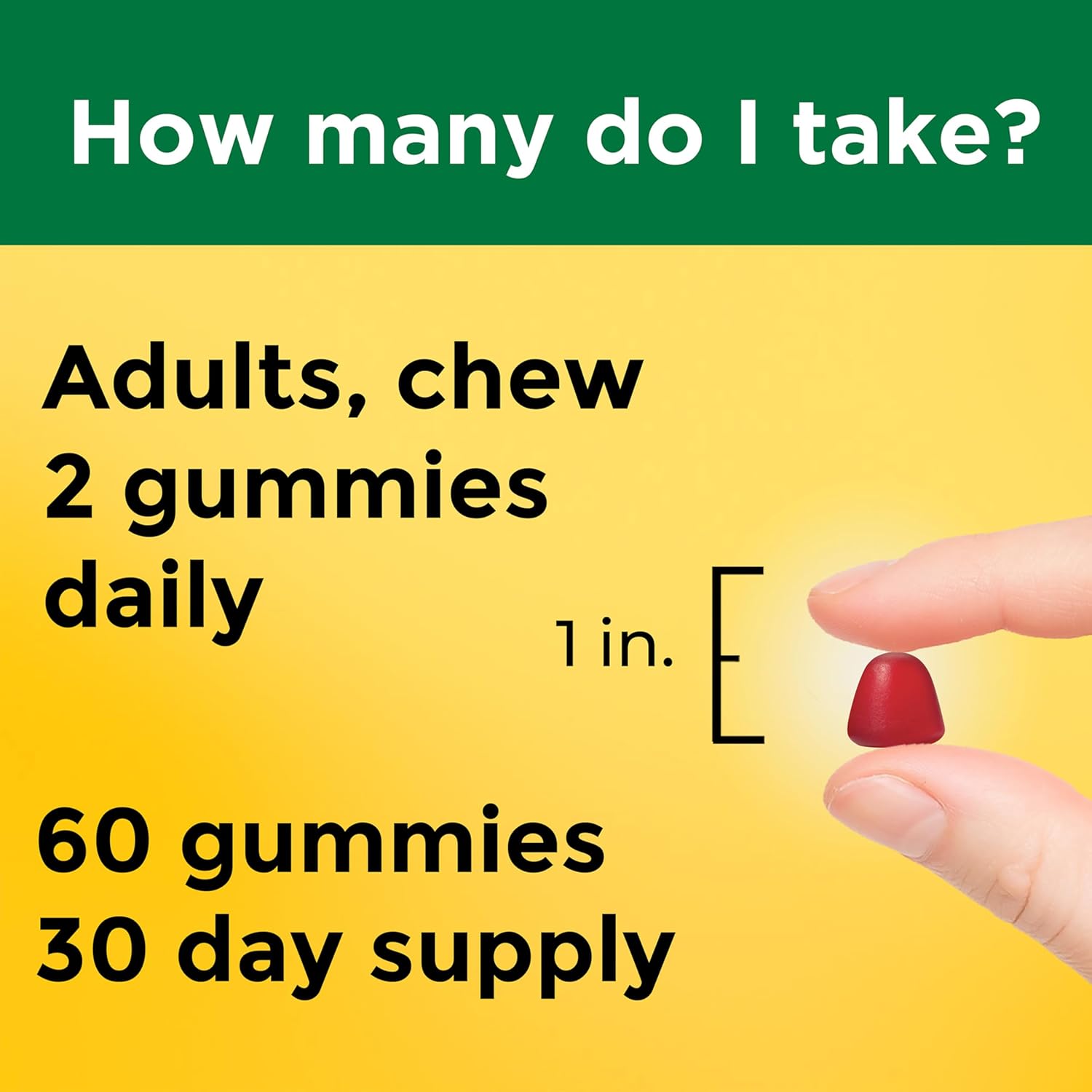 Nature Made Extra Strength Vitamin B12 Gummies 3000 mcg per serving, B12 Vitamins for Energy Metabolism Support, 60 Gummy Vitamins, 30 Day Supply - Image 6