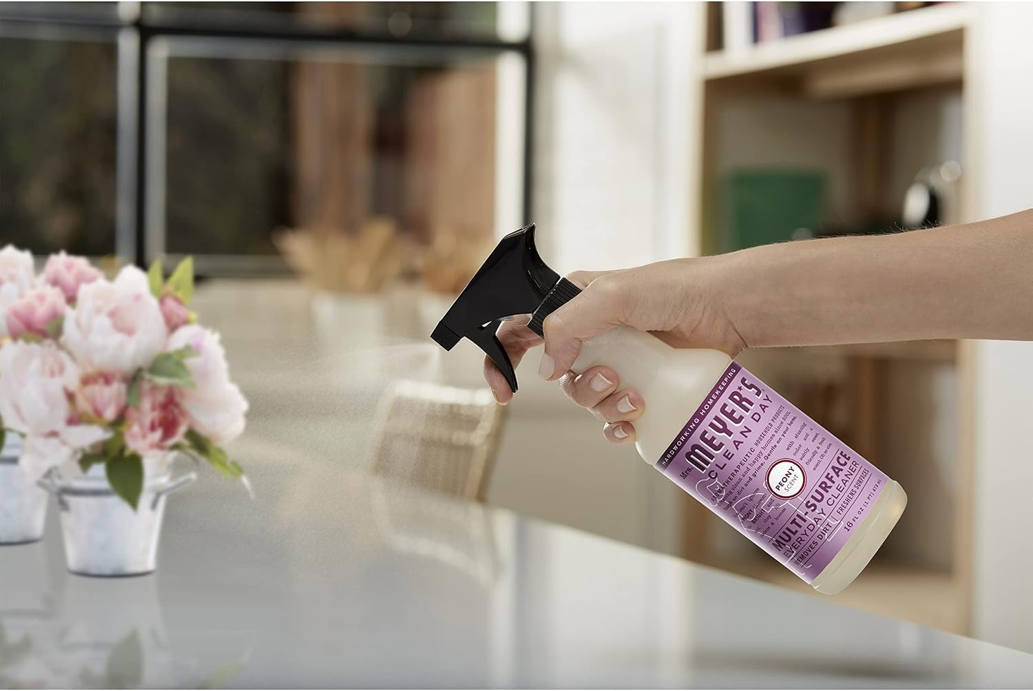 Mrs. MEYER'S Kitchen Set, Dish Soap, Hand Soap, and Multi-Surface Cleaner, 3 CT (Peony) - Image 10