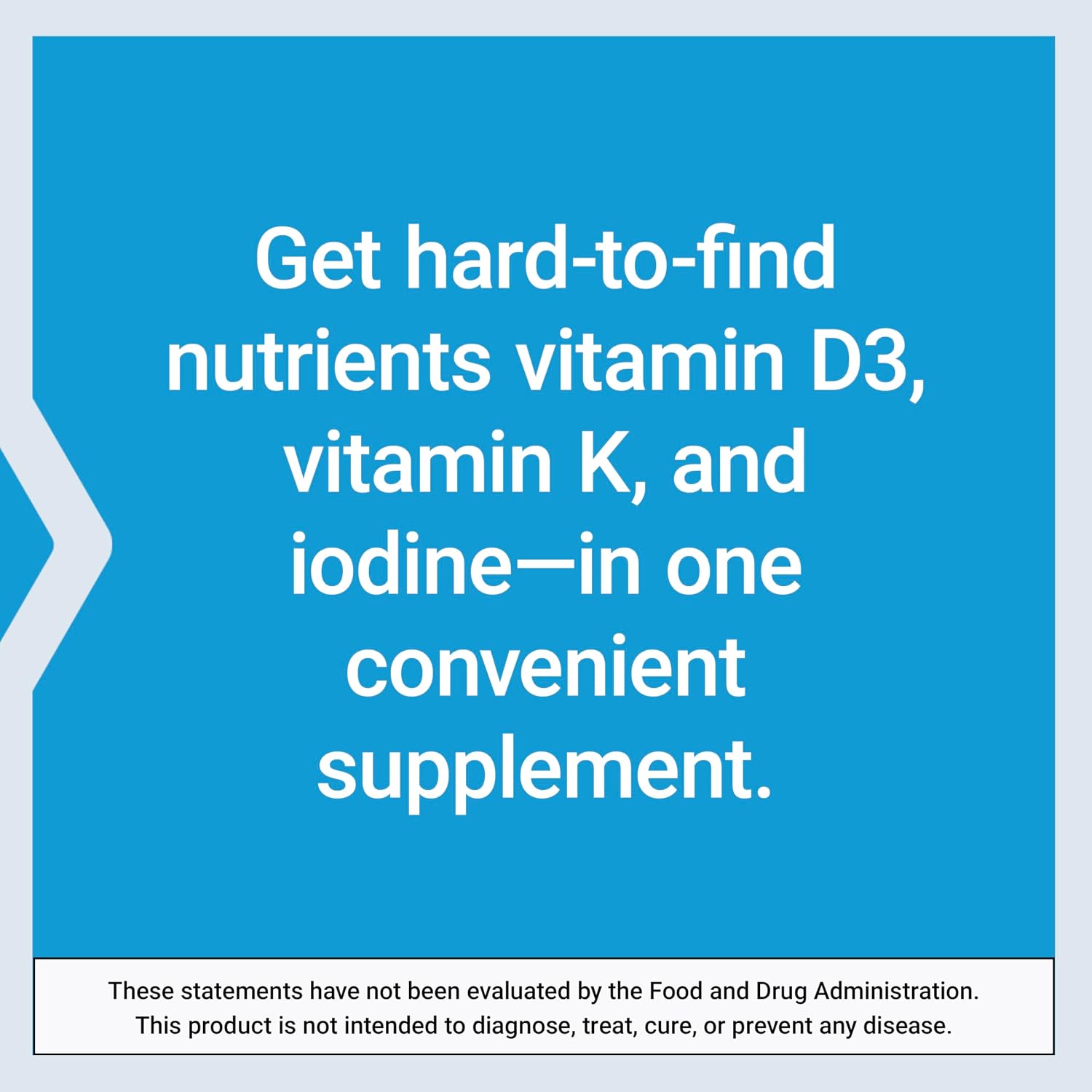 Life Extension Vitamins D and K with Sea-Iodine, Vitamin D3, Vitamin K1 and K2, Iodine, Supports Immune, Bone, arterial and Thyroid Health, Non-GMO, Gluten-Free, 60 Capsules - Image 7