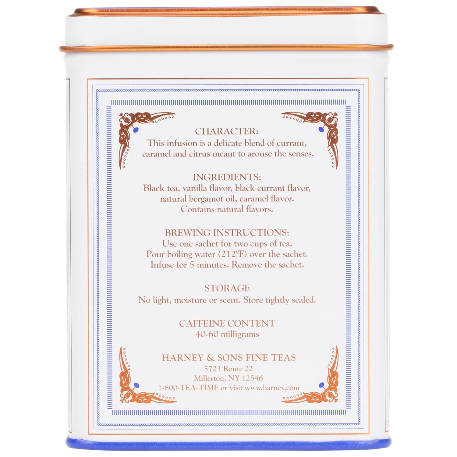 Harney & Sons Paris Flavored Black Tea – 20 Sachets | Fruity Vanilla & Caramel Blend with Hint of Lemony Bergamot - Image 6