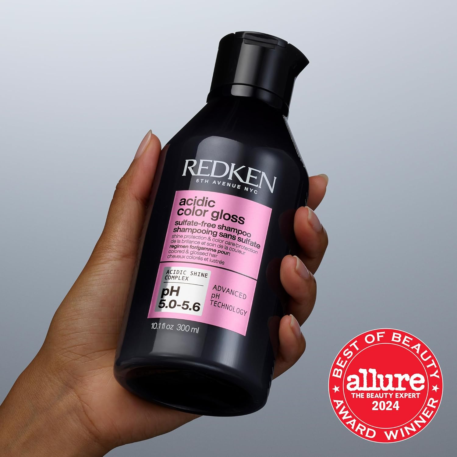 Redken Acidic Color Gloss Sulfate-Free Shampoo for Color Protection and Shine To Help Extend Color & Shine for Color-Treated Hair - Image 6