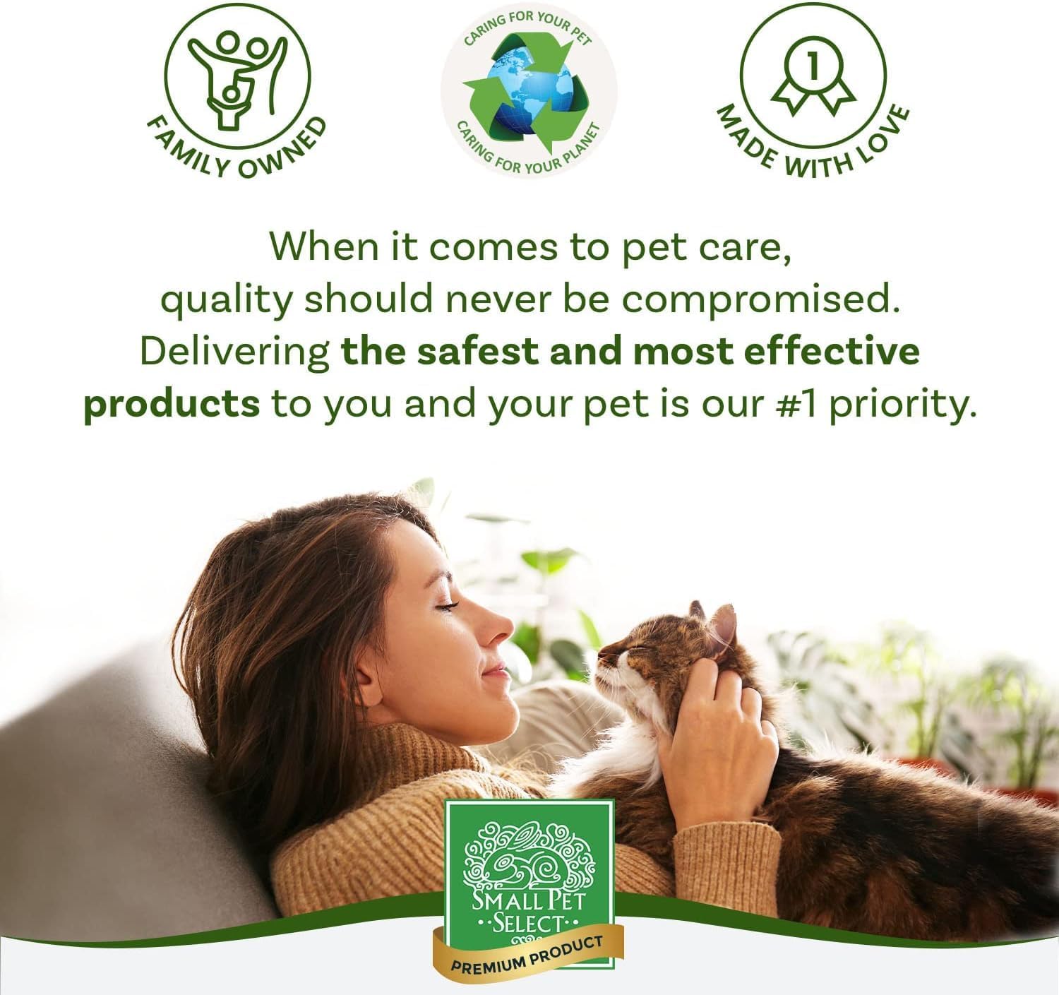 Small Pet Select Pine Pellet Bedding 20lb, Litter Pellets for Rabbit, Guinea Pig, Hamster, Bunny and Other Small Animals, Made in USA, 20lb - Image 3