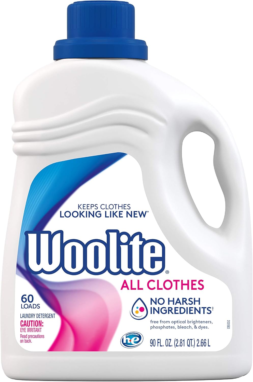 90fl oz of Woolite All Clothes, 60 Loads, Original Scent - Image 2